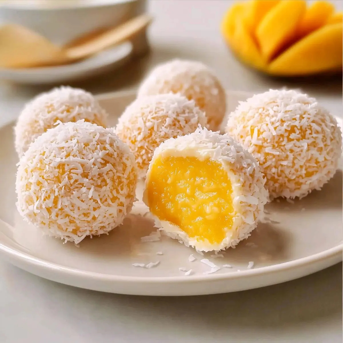 Delicious No Bake Mango Truffles for a Tropical Treat
