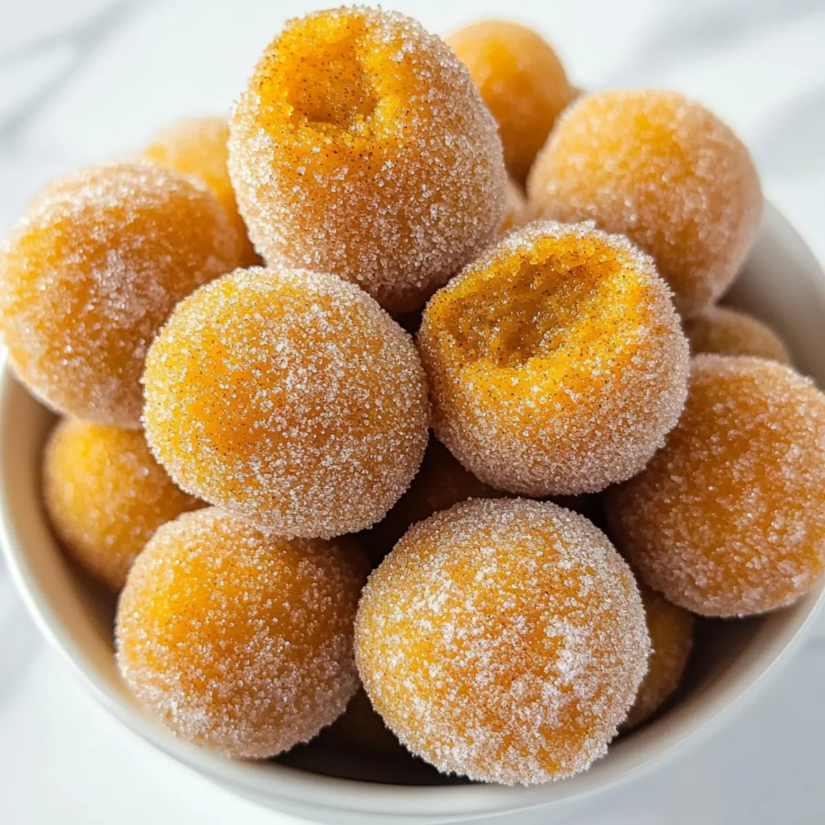 Cinnamon Sugar Pumpkin Donut Holes That Warm the Soul