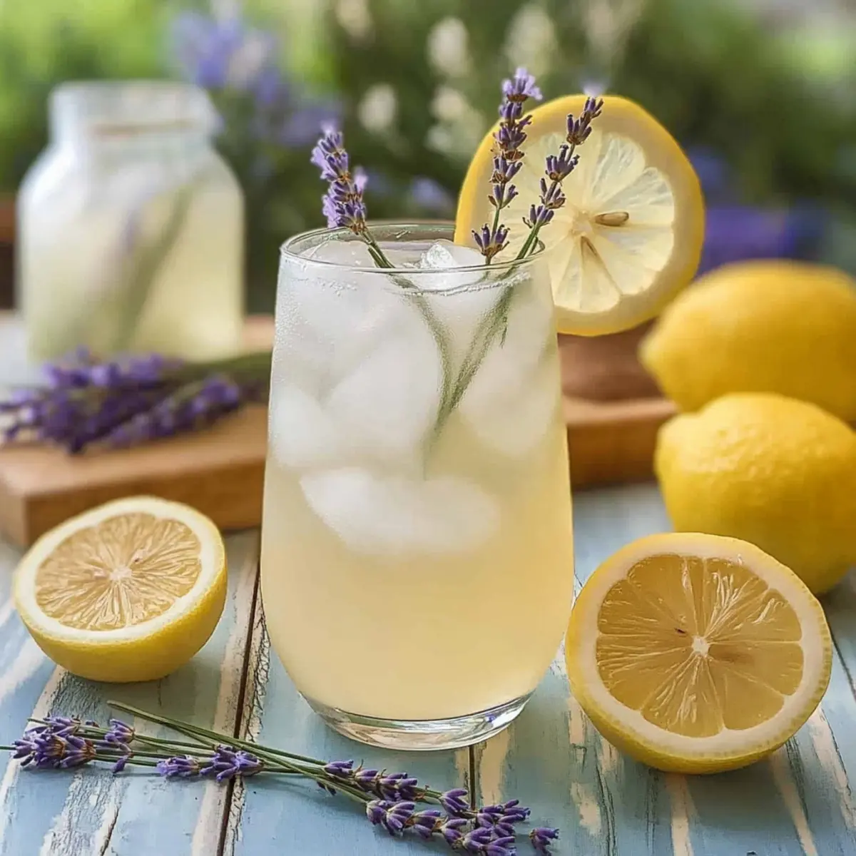 Coconut Lavender Lemonade Mocktail for a Tropical Refreshment
