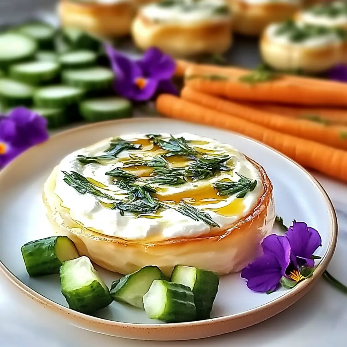 Creamy Garlic Goat Cheese Dip for Your Perfect Spring Gatherings