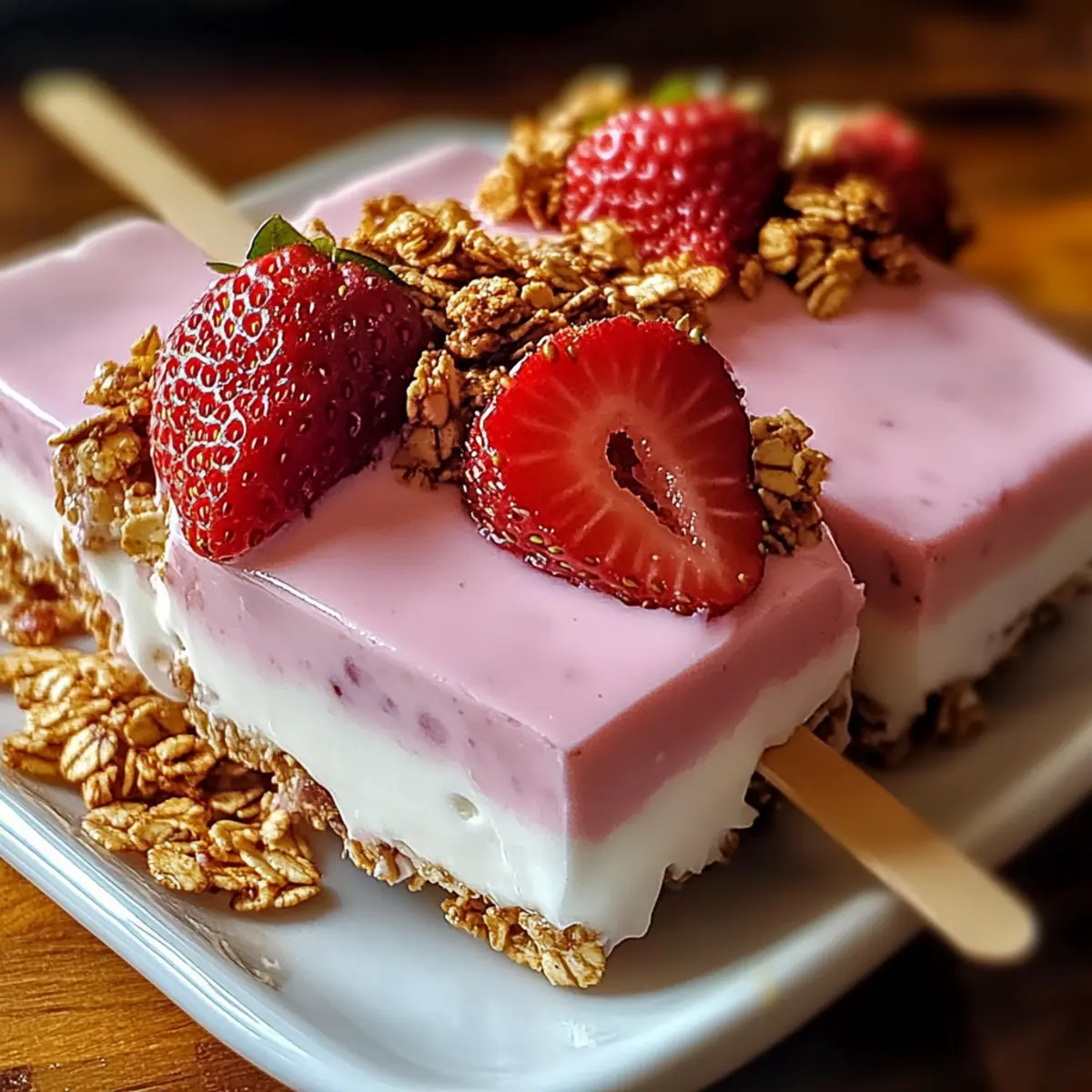 Strawberry Yogurt Bars: Your New Favorite Guilt-Free Treat