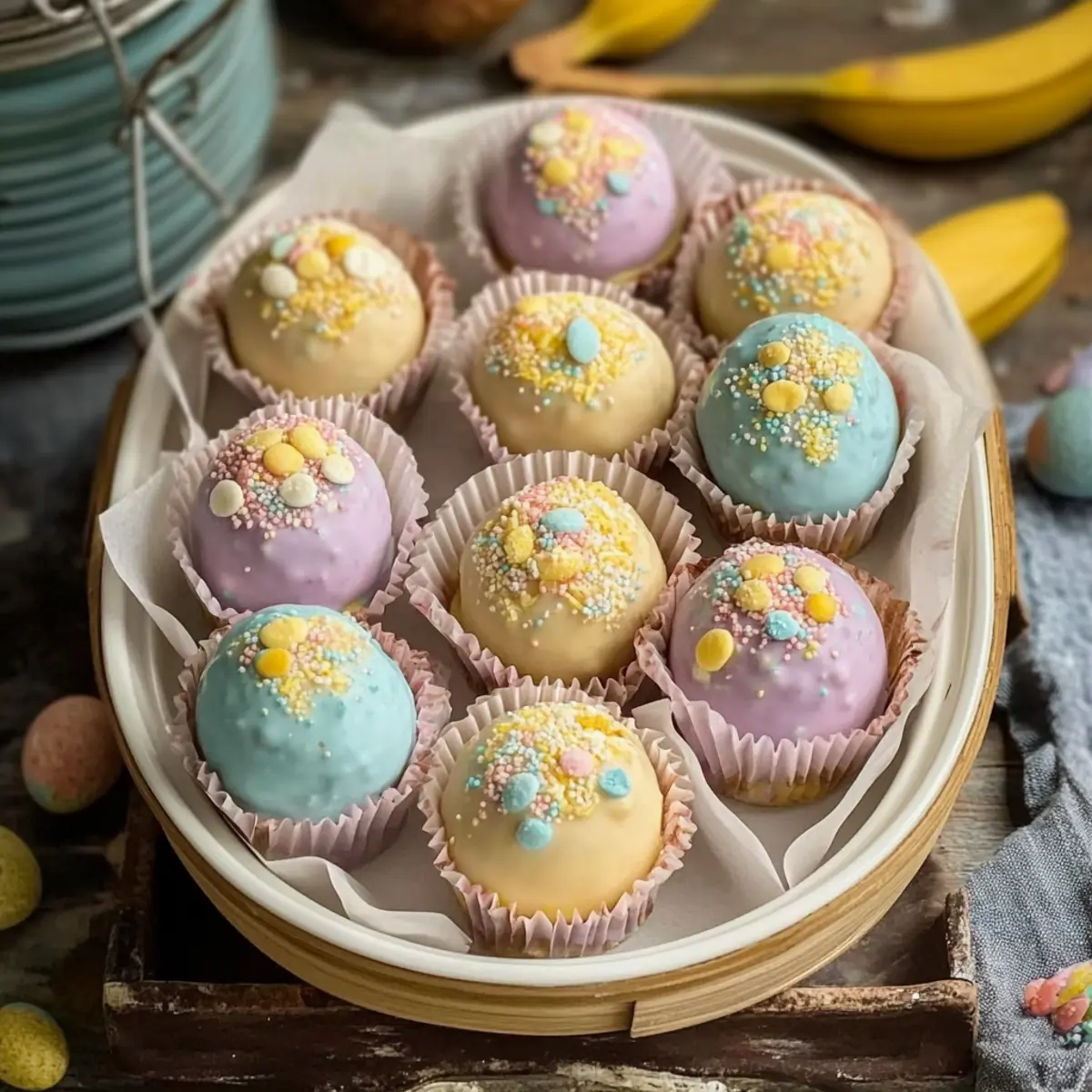 Delicious Banana Pudding Easter Truffles You’ll Love