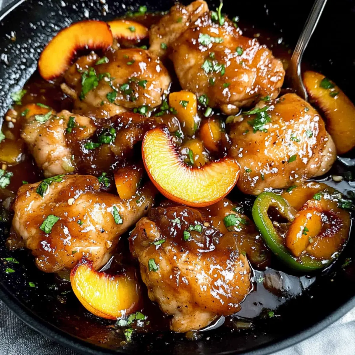Zesty Jalapeno Peach Chicken: Your New Summer Favorite!