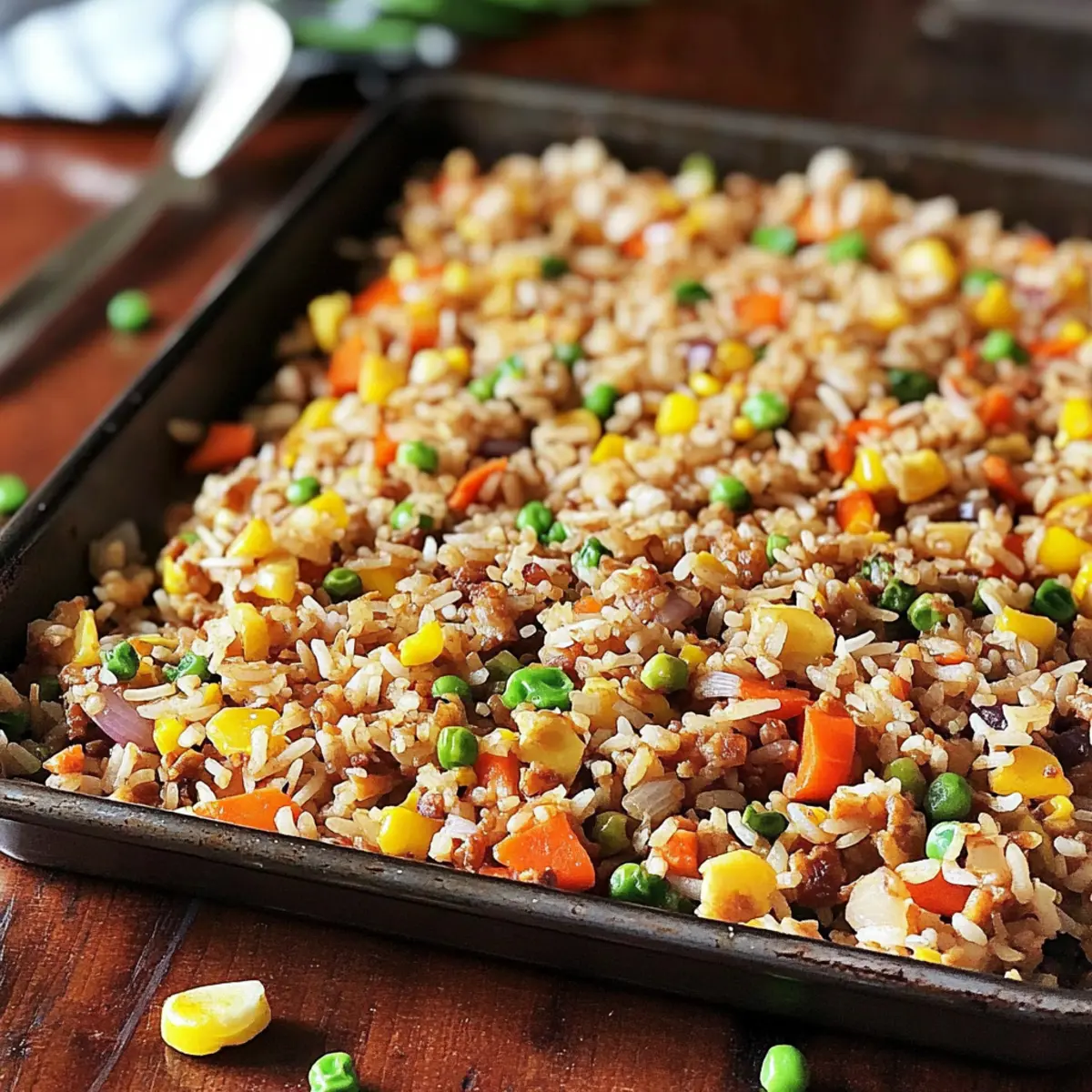Sheet Pan Fried Rice: Effortless Comfort Food in Minutes