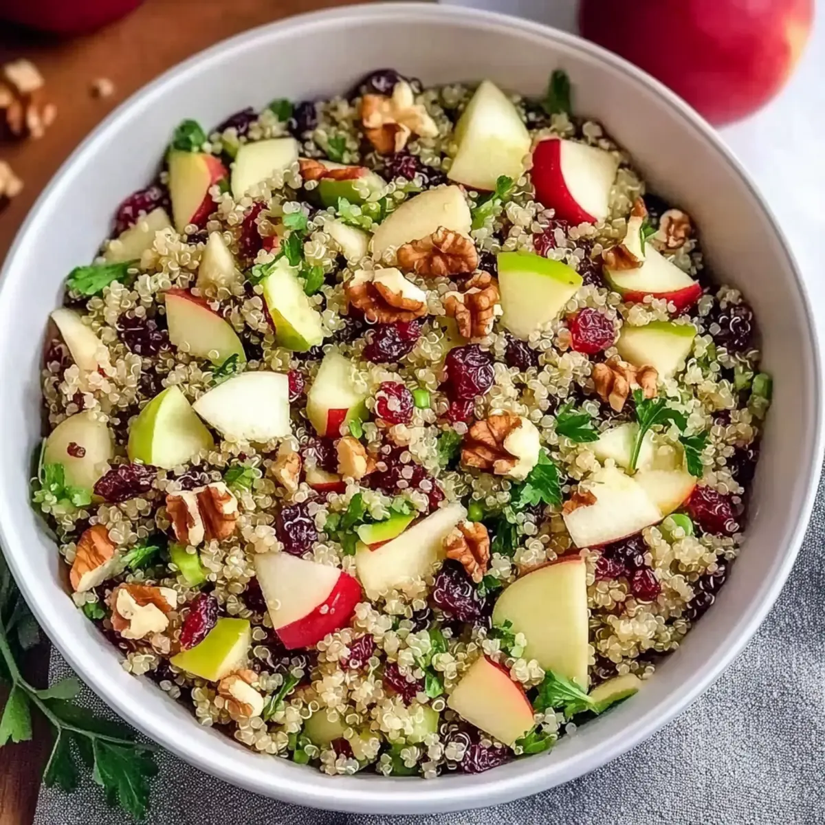 Delicious Quinoa Apple Salad: A Healthy Twist on Freshness