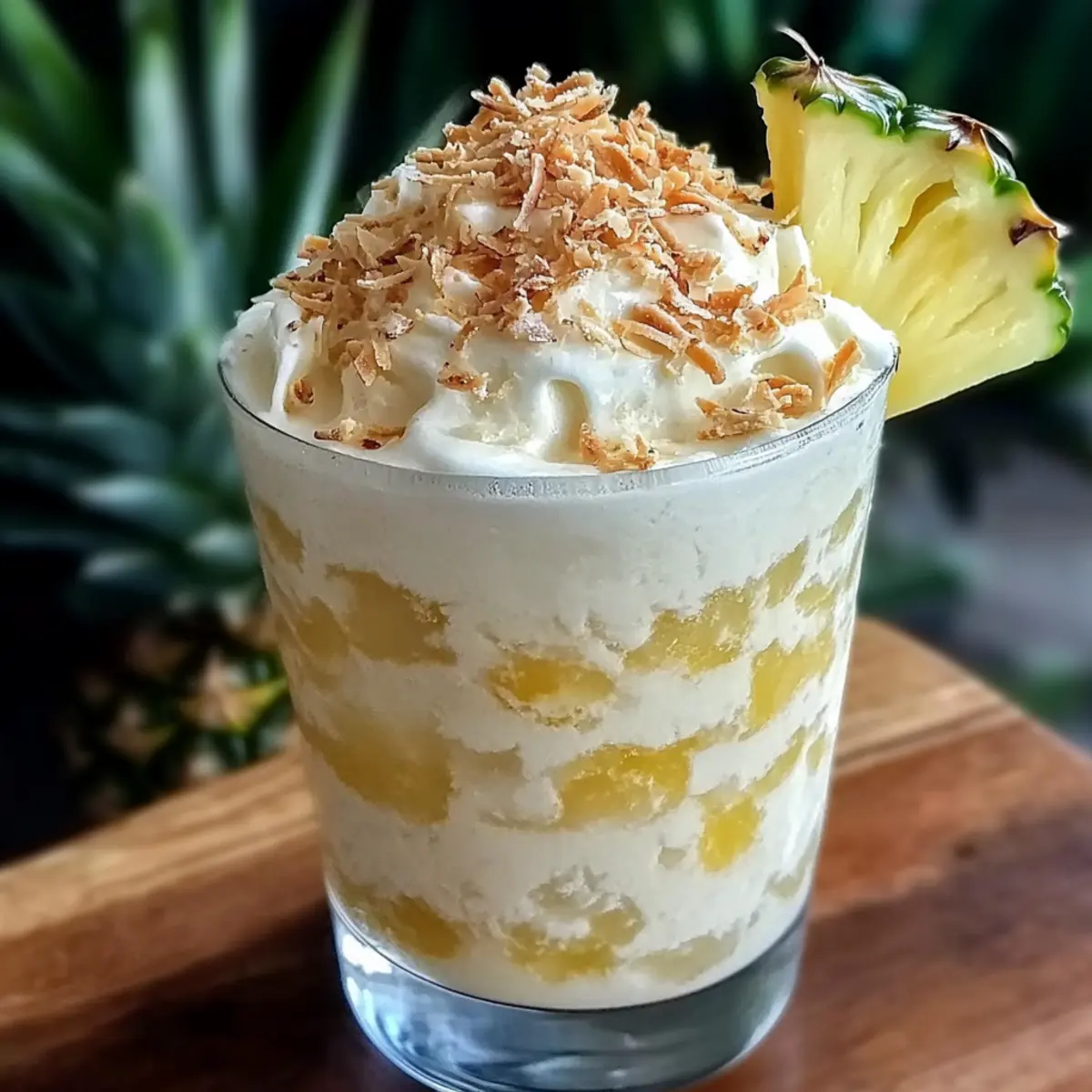 Creamy Coconut Pineapple Bliss: Your Ultimate Summer Escape
