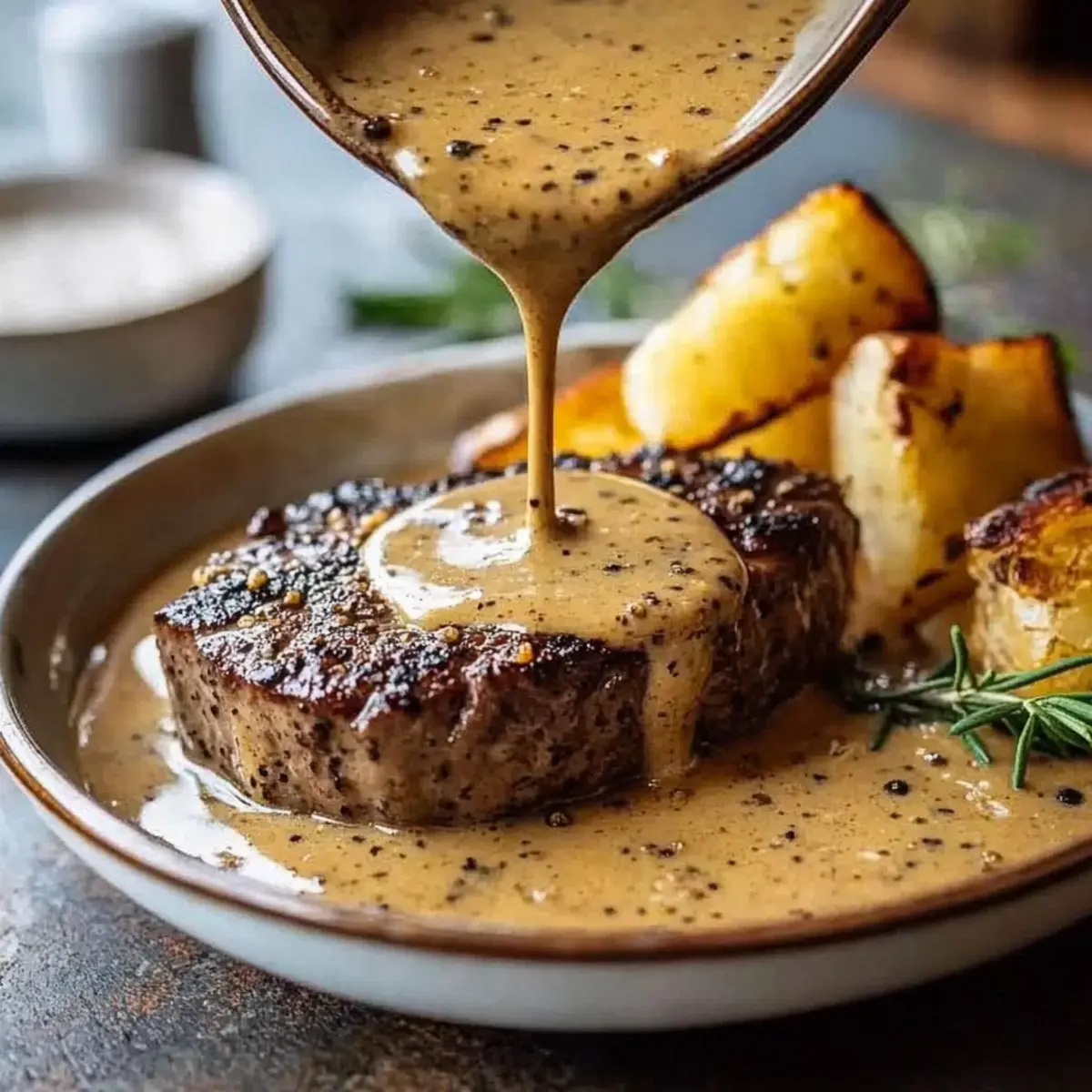 Elevate Your Dishes with Homemade Peppercorn Sauce