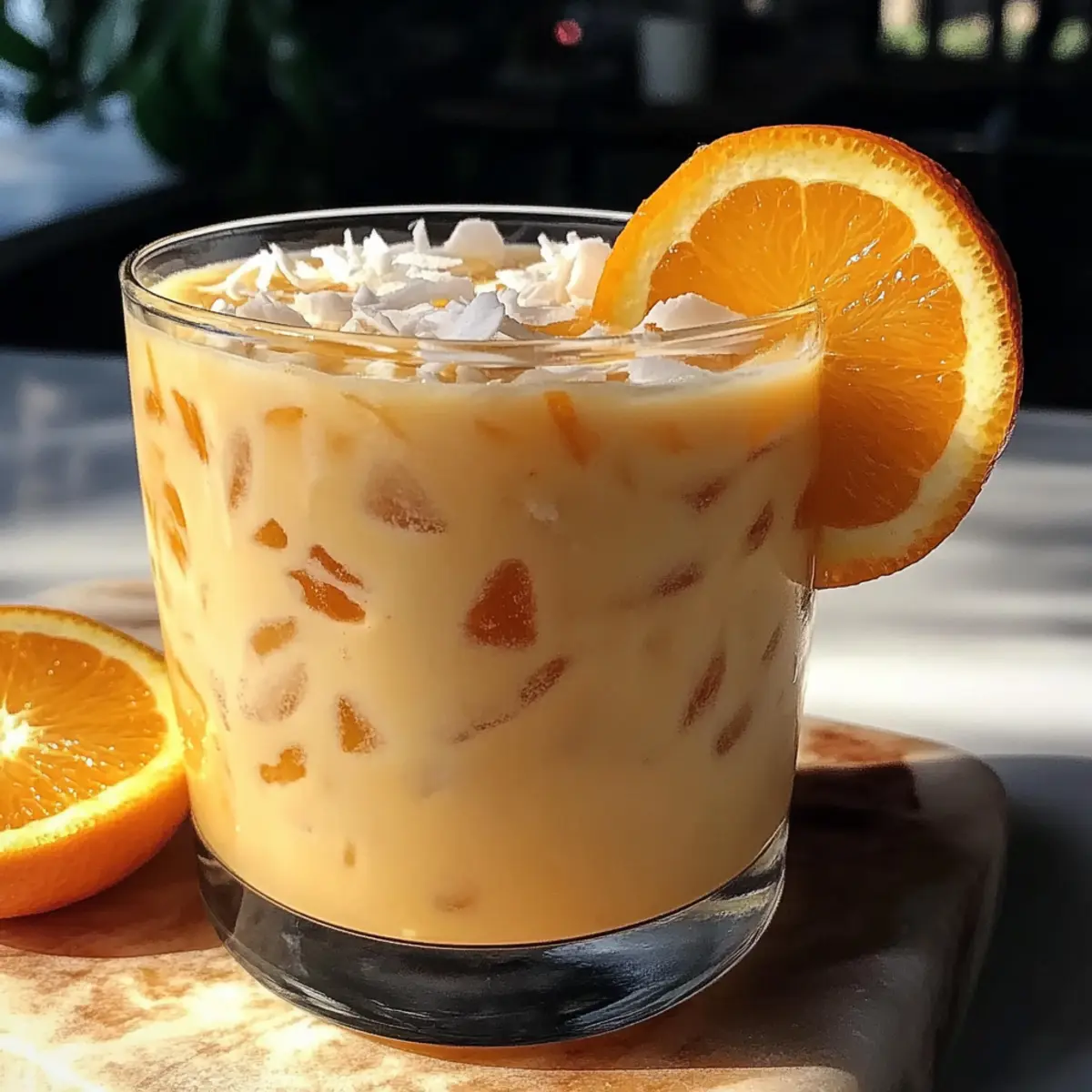 Creamy Coconut Orange Bliss: Your Tropical Dessert Delight