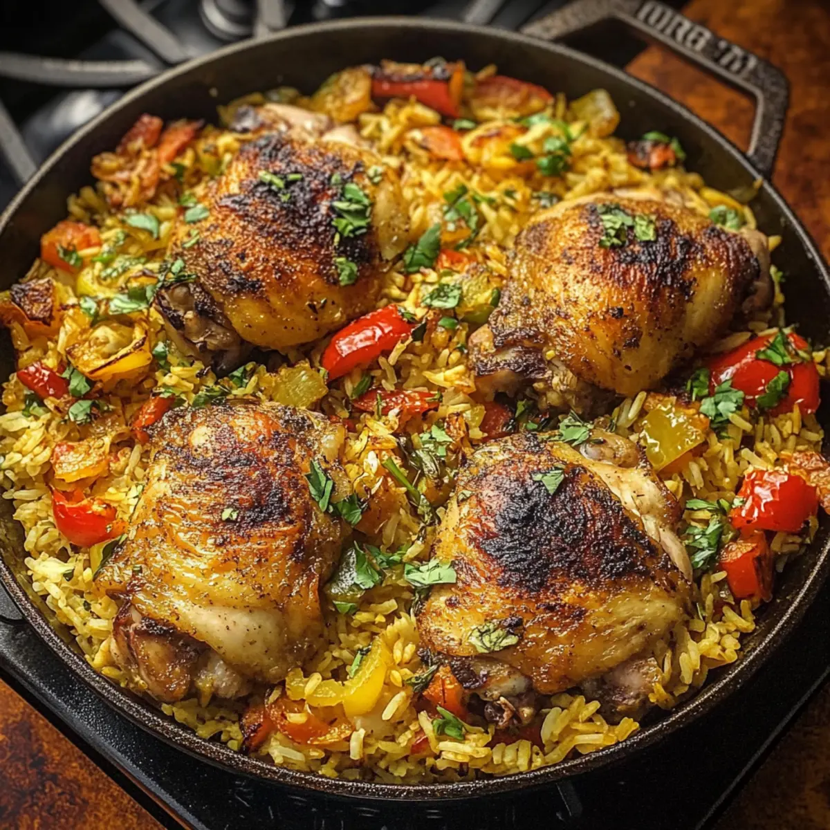 Delicious Caribbean Chicken and Rice One-Pan Meal Made Easy