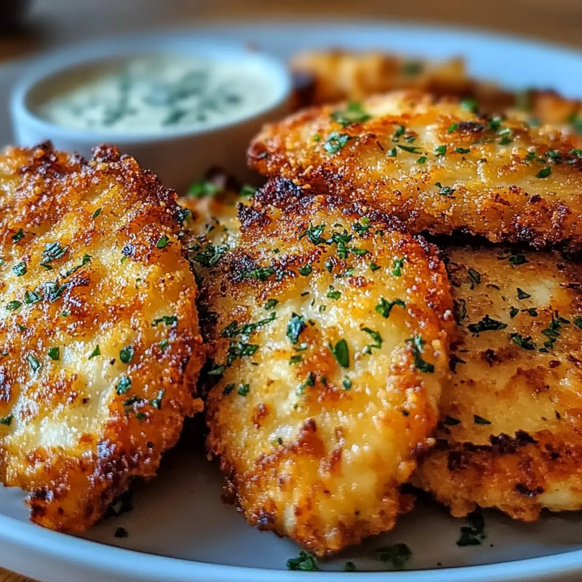 Garlic Parmesan Ranch Smash Chicken: Crispy Weeknight Delight