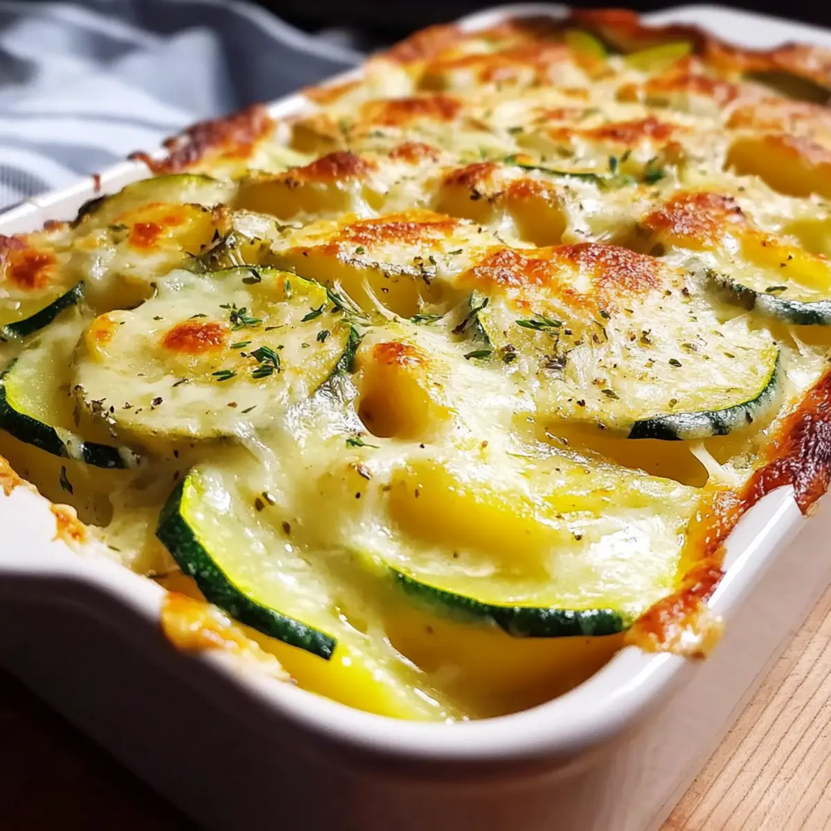 Creamy Potato and Zucchini Casserole for Comforting Nights