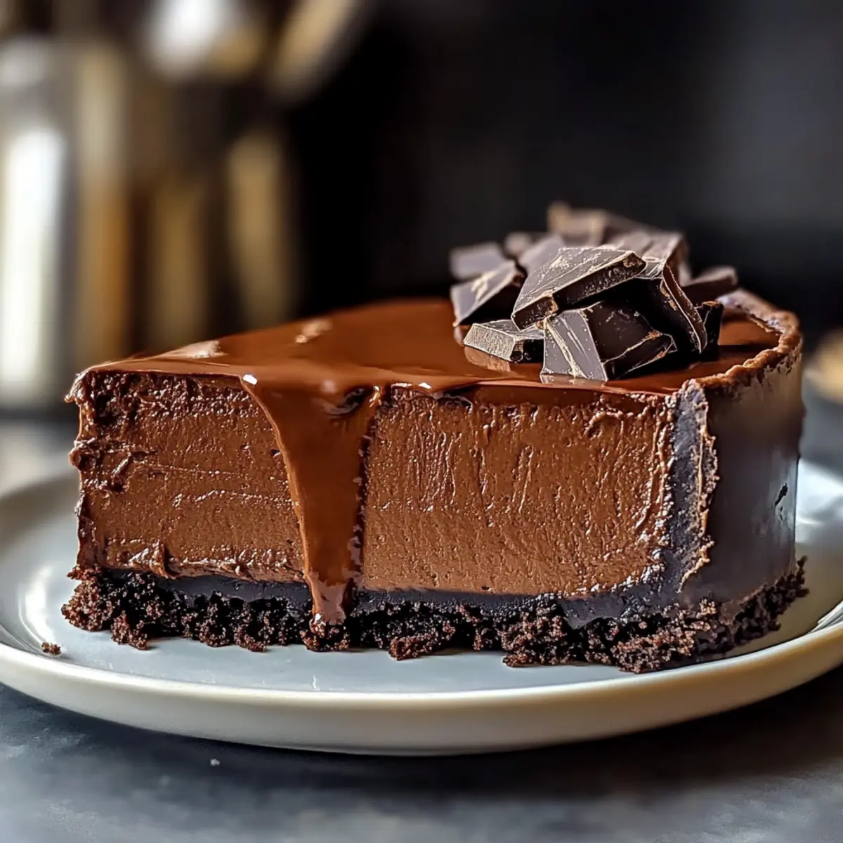 Irresistible Chocolate Cheesecake: A Freezer-Friendly Treat