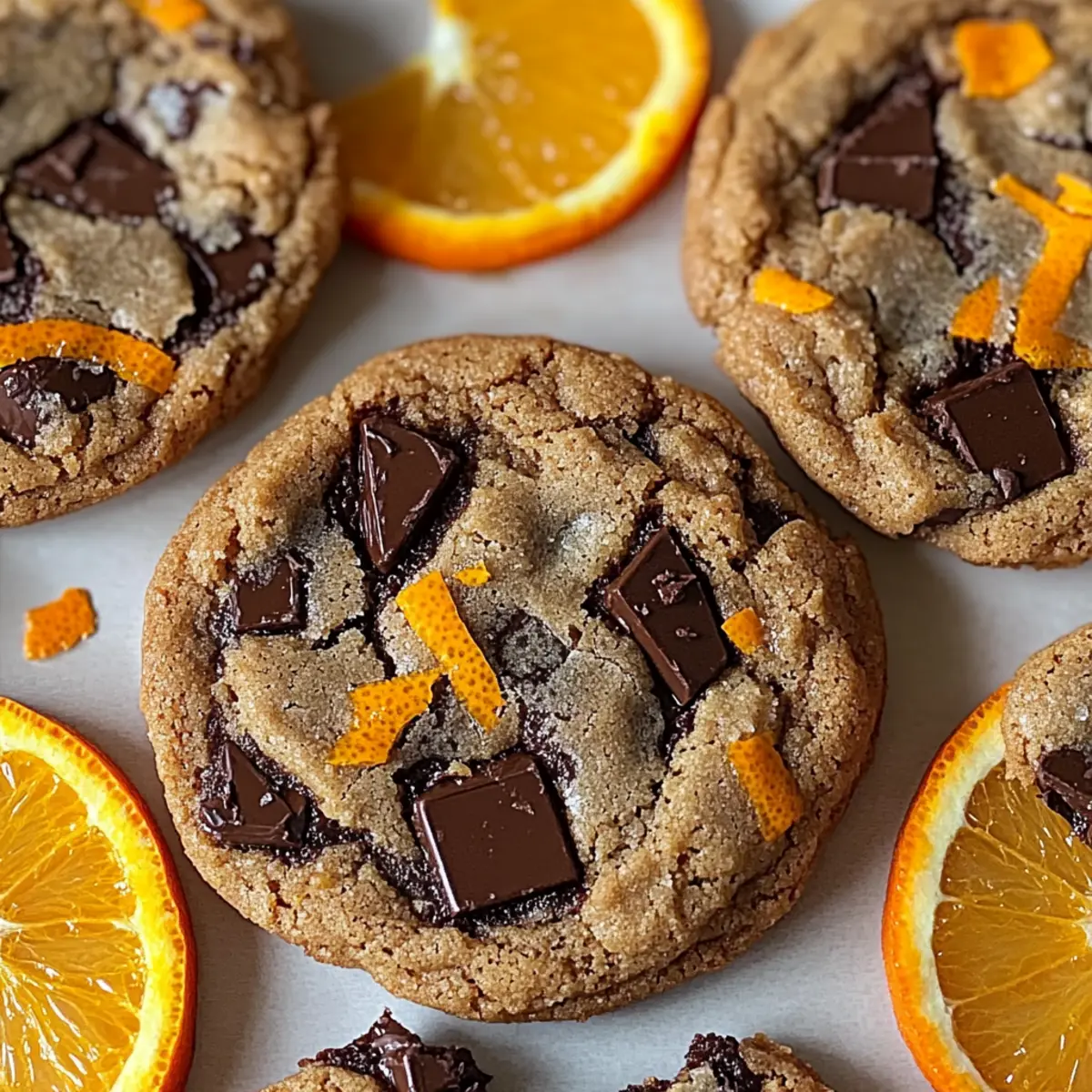 Orange Dark Chocolate Cookies: A Delightful Zesty Indulgence