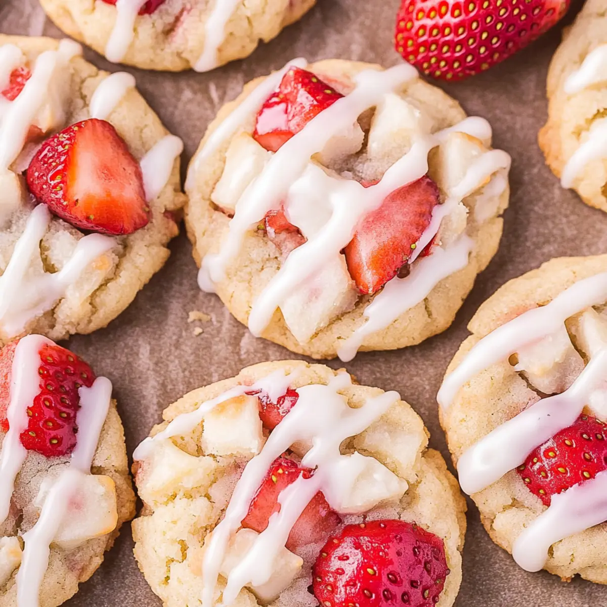 Delicious Strawberry Shortcake Cookies for Sweet Summer Treats
