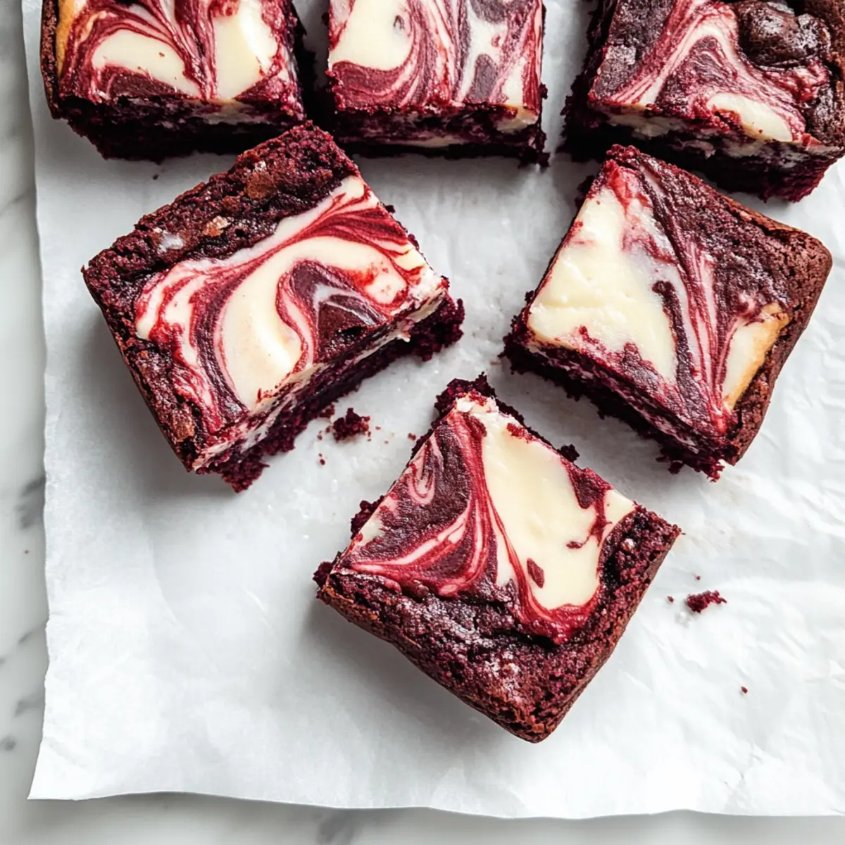 Red Velvet Cheesecake Brownies: A Fudgy Dreamy Delight