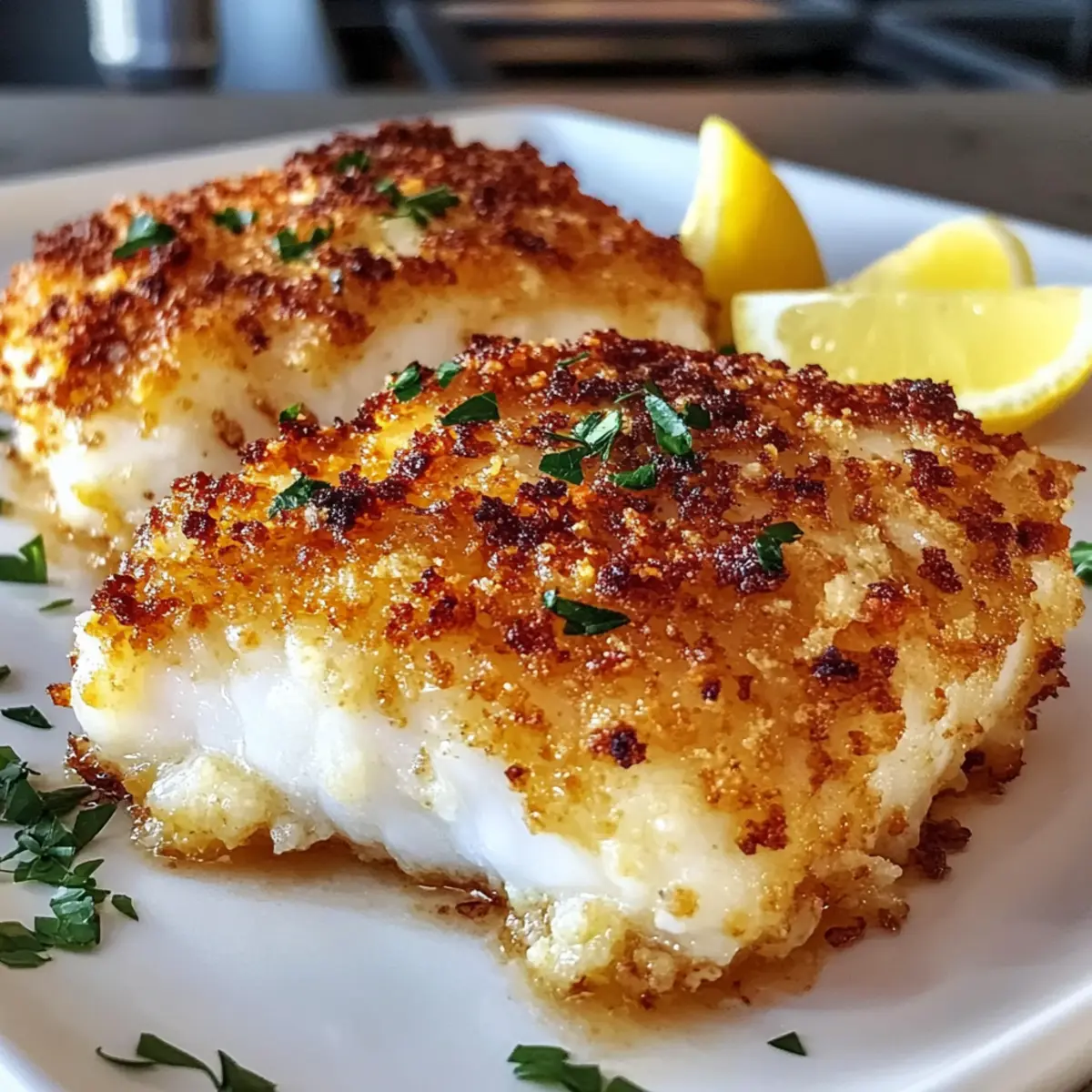 Crispy Air Fryer Parmesan Crusted Cod Everyone Will Love
