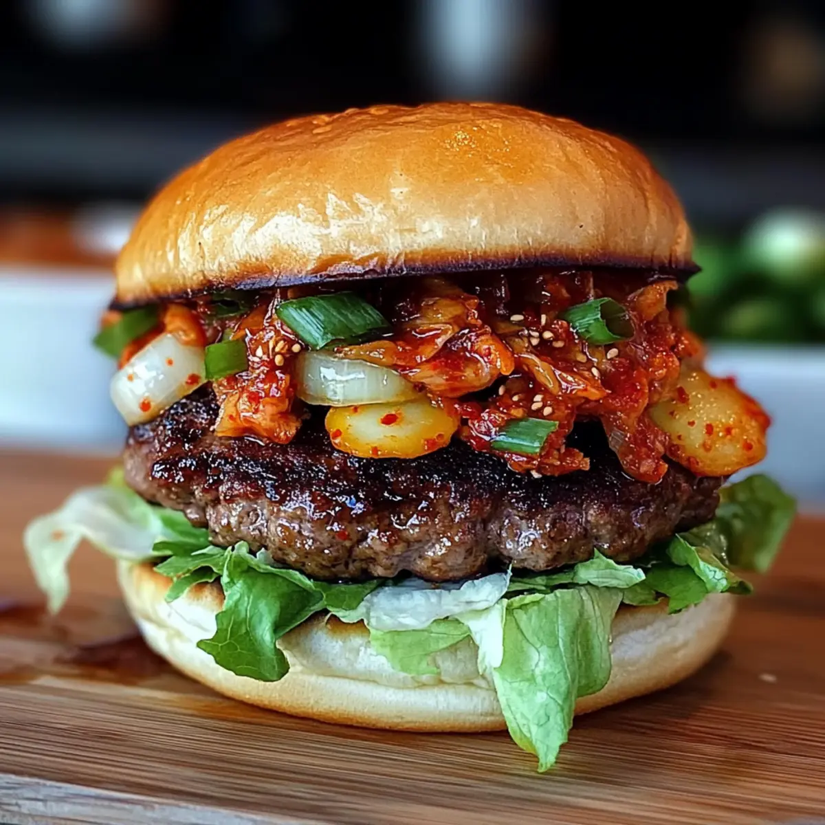 Bulgogi Kimchi Burger: Elevate Your Burger Game Today