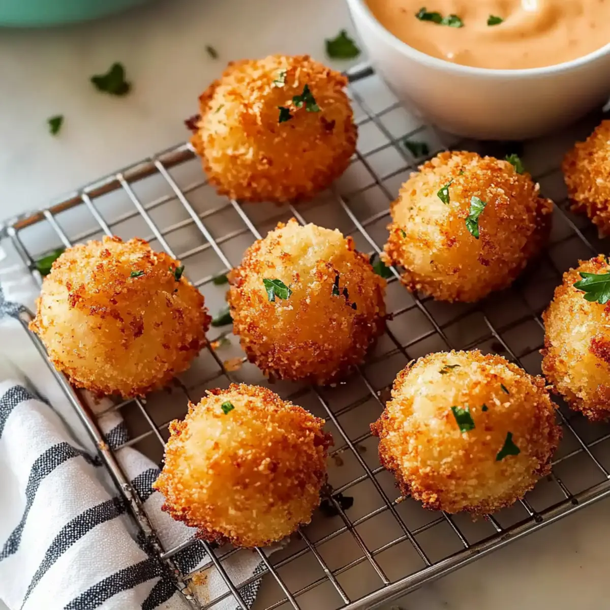 Crispy Shrimp Balls for the Perfect Game Day Snack
