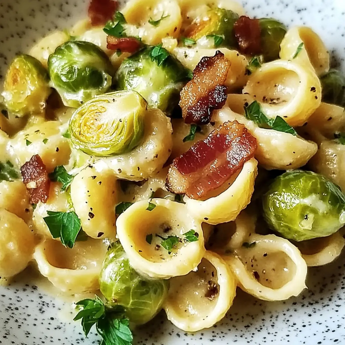 Creamy Rosenkohl-Pasta: A Cozy Dinner in Just 30 Minutes