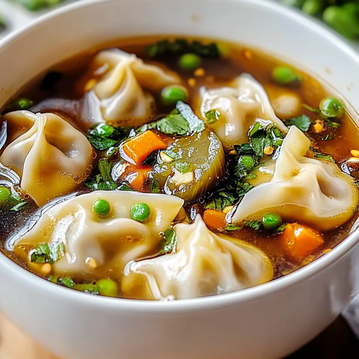 Cozy Up with Hearty Potsticker Soup for a Quick Meal