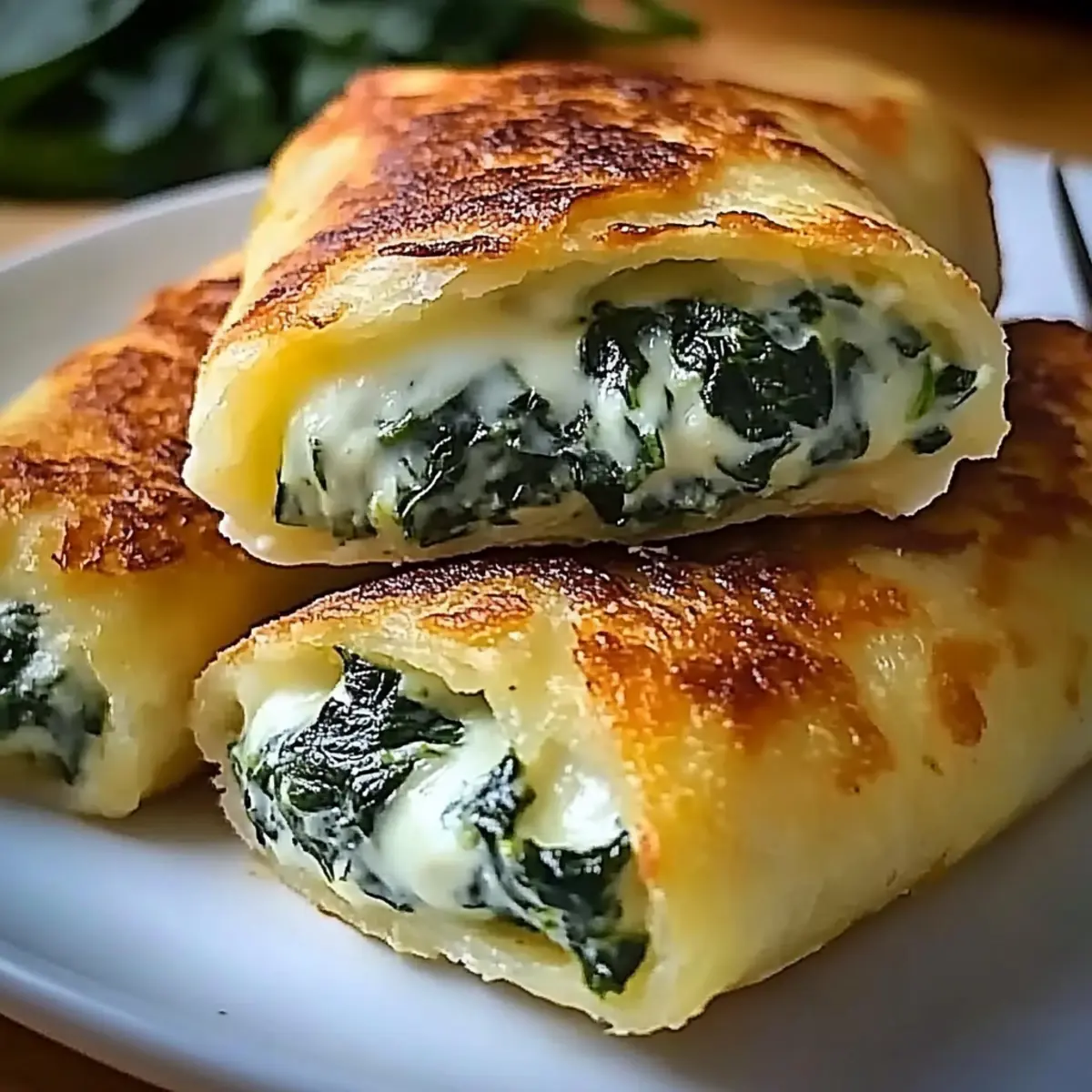 Irresistible Potato Dumplings with Spinach Cream Cheese Bliss