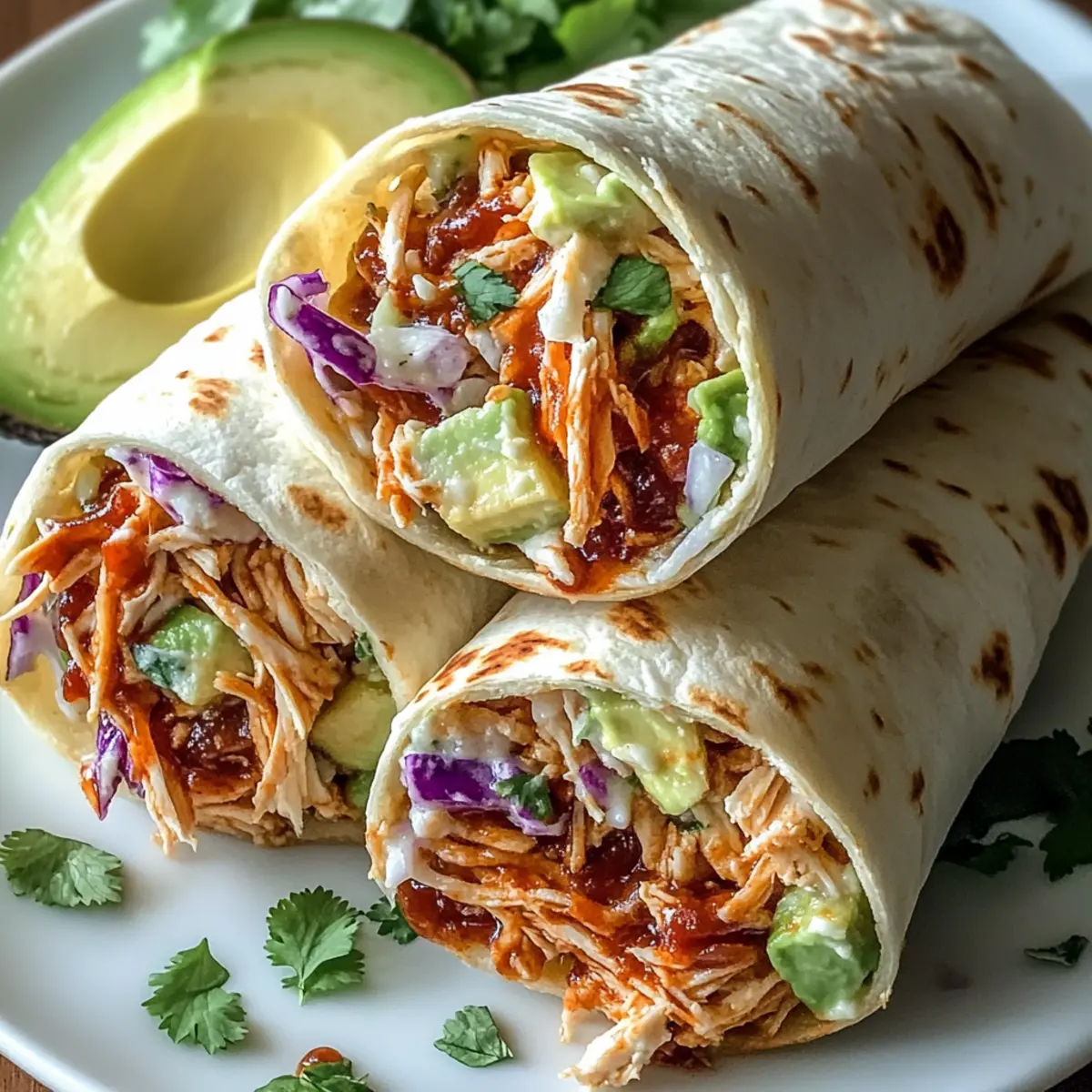 BBQ Chicken Coleslaw Wraps That Will Wow Your Taste Buds