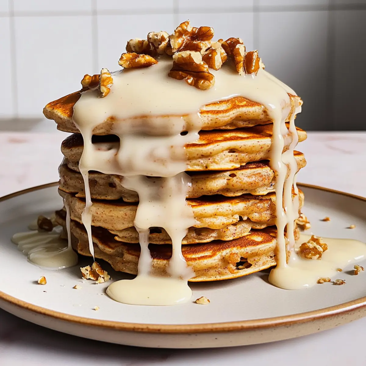 Fluffy Carrot Cake Pancakes Perfect for a Cozy Brunch