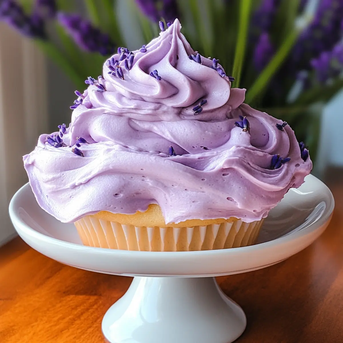 Lavender Buttercream Frosting for Charming Floral Desserts