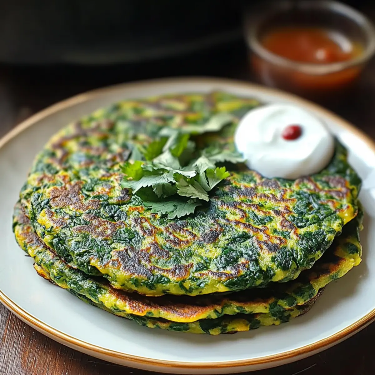 Savory Spinach Puda: Crispy Gluten-Free Pancakes You’ll Love