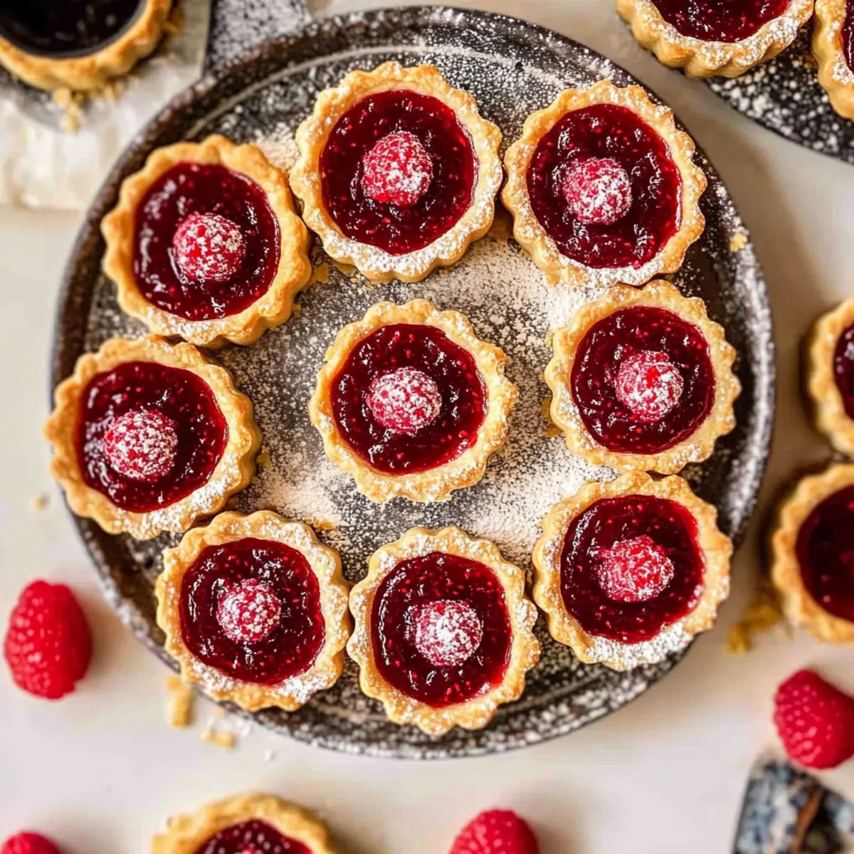 Delicious Vegan Jam Tarts: Simple Joy in Every Bite