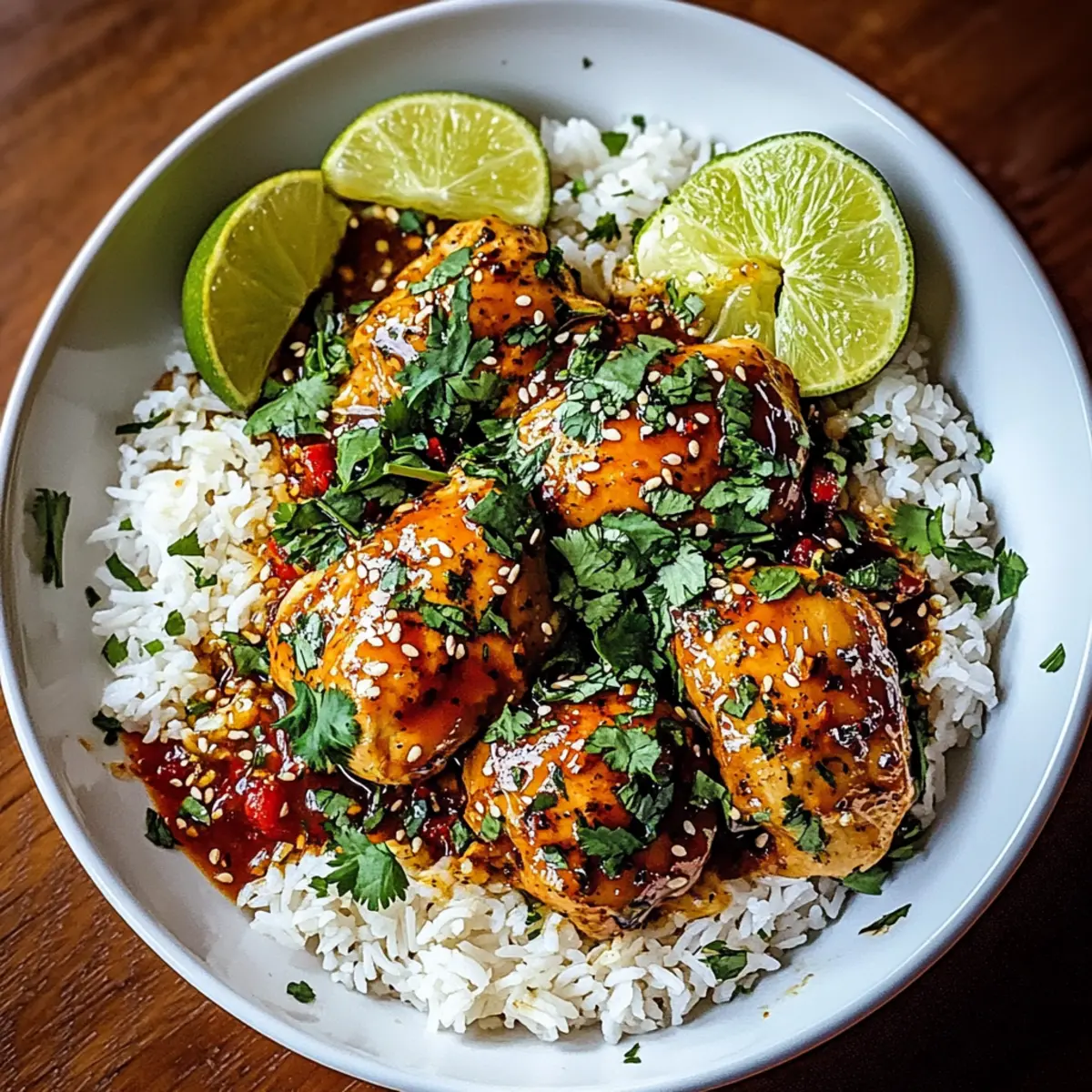 Spicy Maple Chicken & Coconut Rice for Flavor Lovers