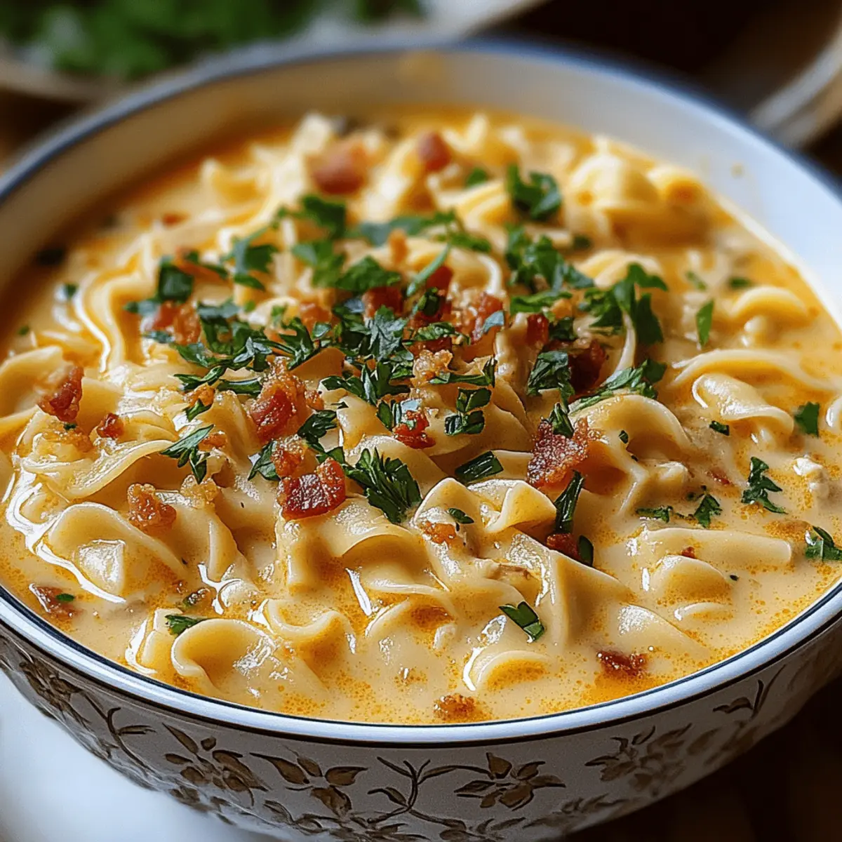 Creamy Crack Chicken Noodle Soup for Ultimate Comfort