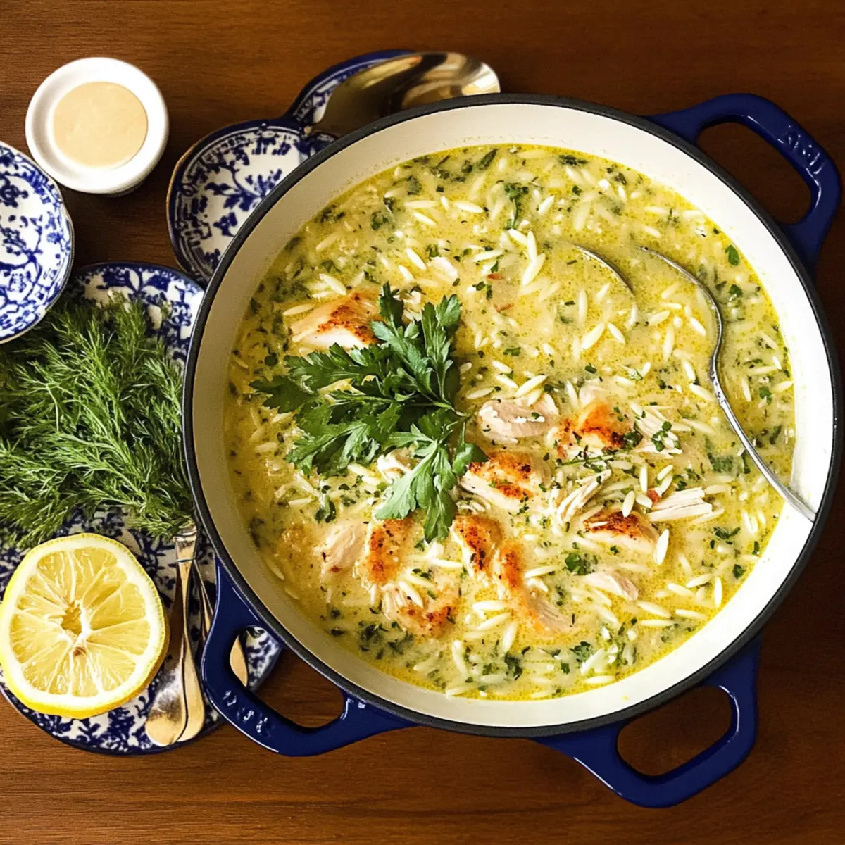 Creamy Avgolemono Chicken Soup to Warm Your Soul