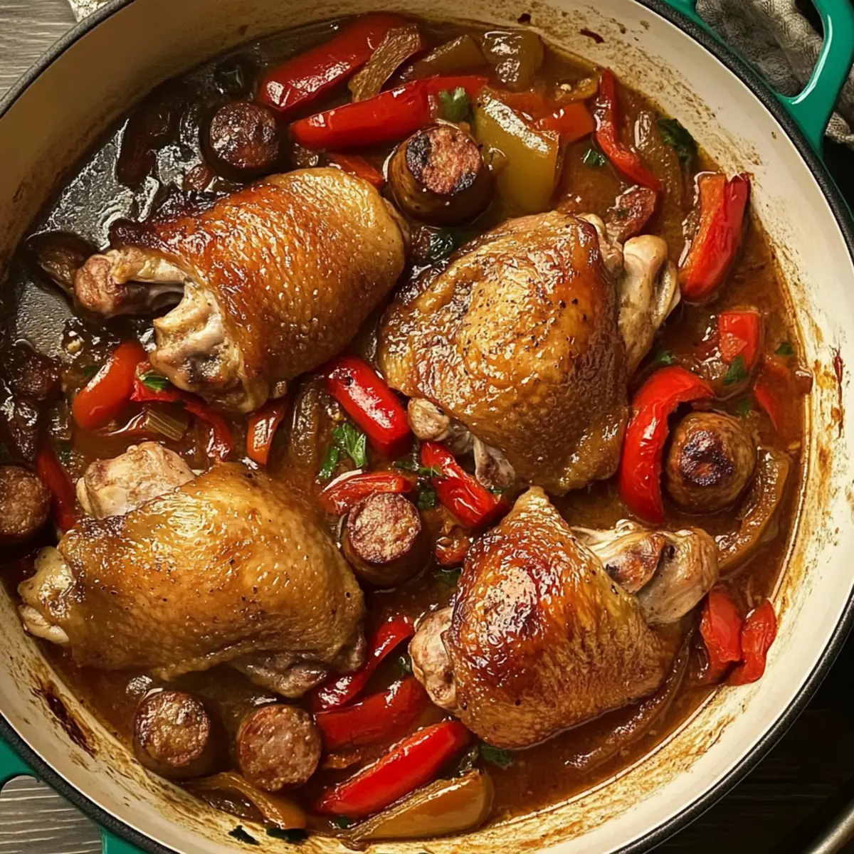 Hearty Chicken Scarpariello that Sparks Delicious Memories