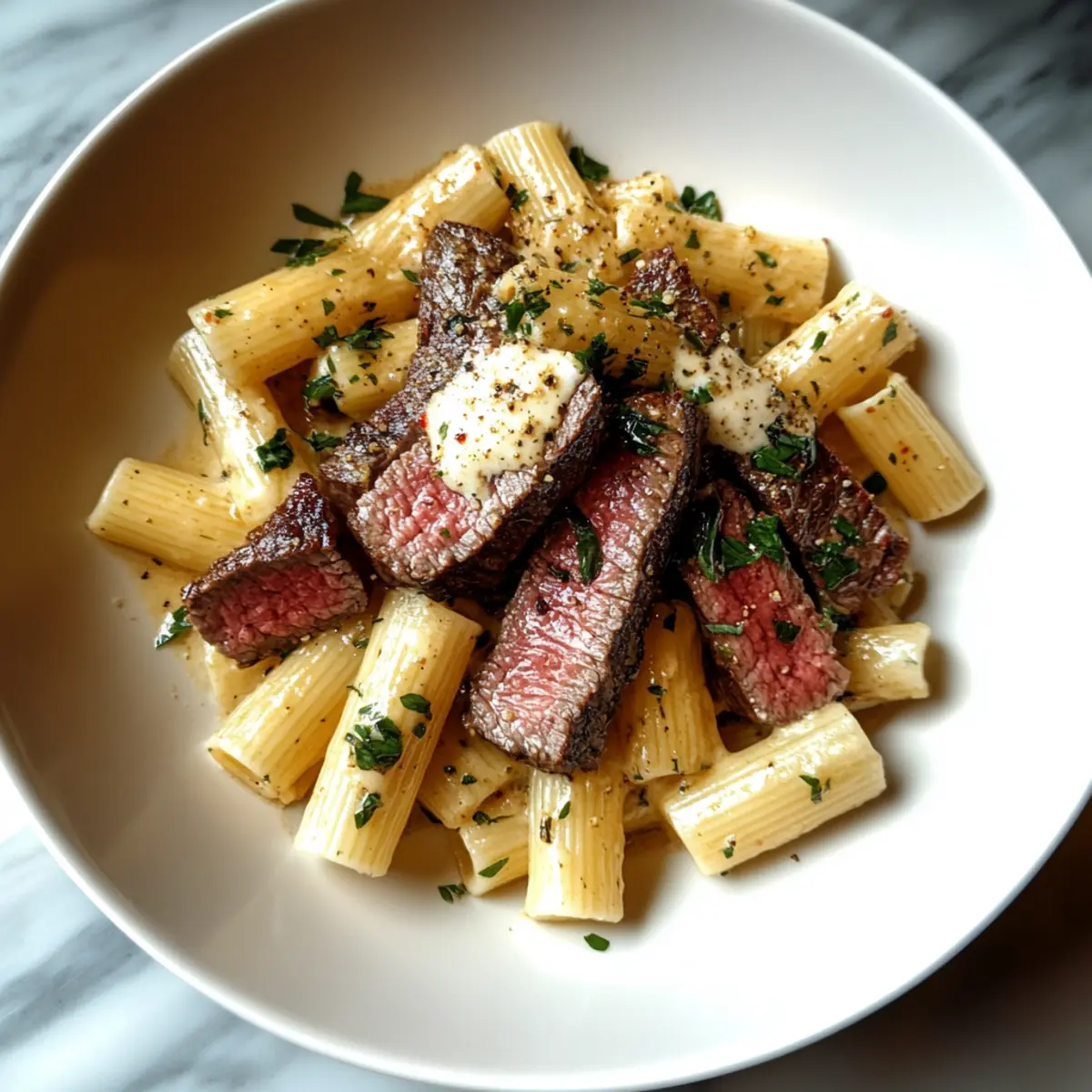 Creamy Cowboy Butter Steak Pasta: A Cozy Dinner Delight