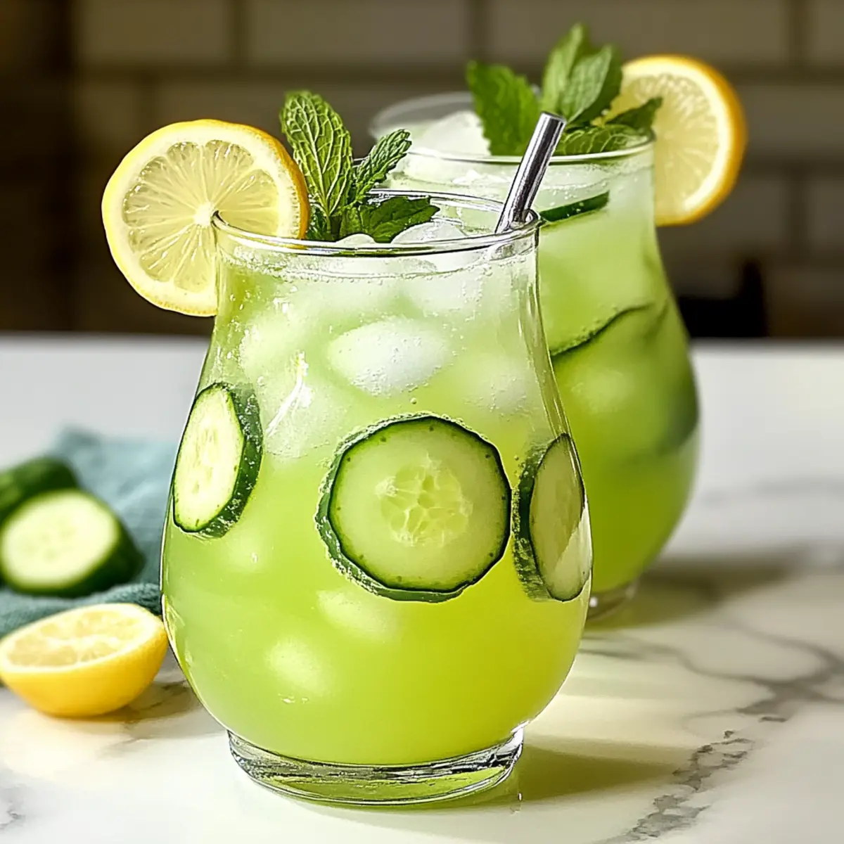 Refreshing Cucumber Lemonade for a Cool Summer Treat