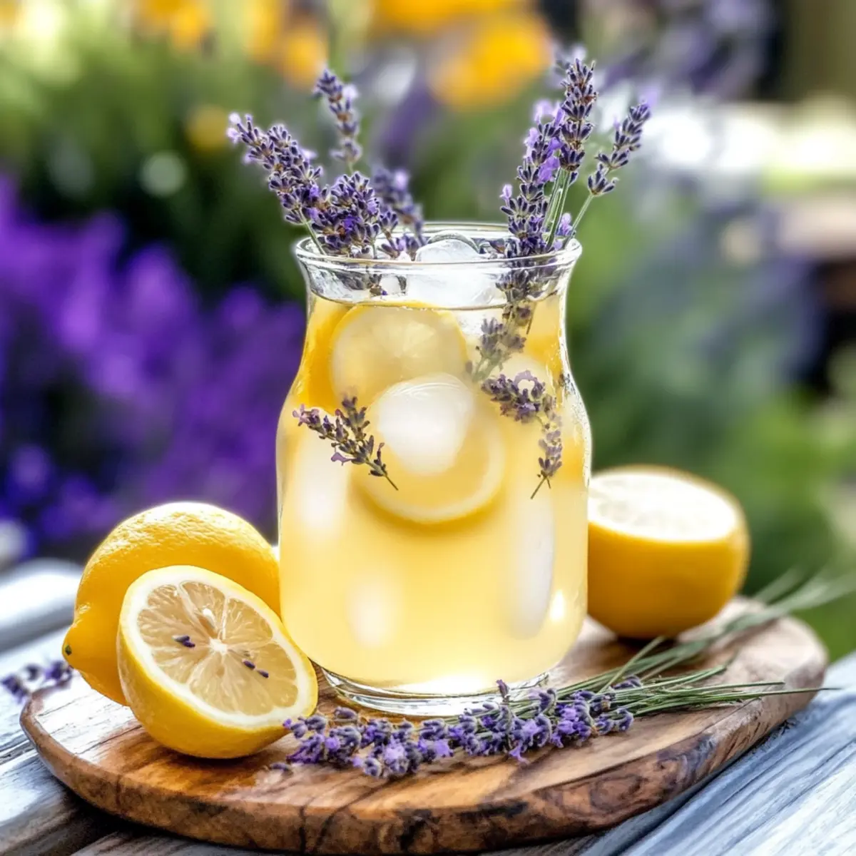 Coconut Lavender Lemonade Mocktail for a Refreshing Twist