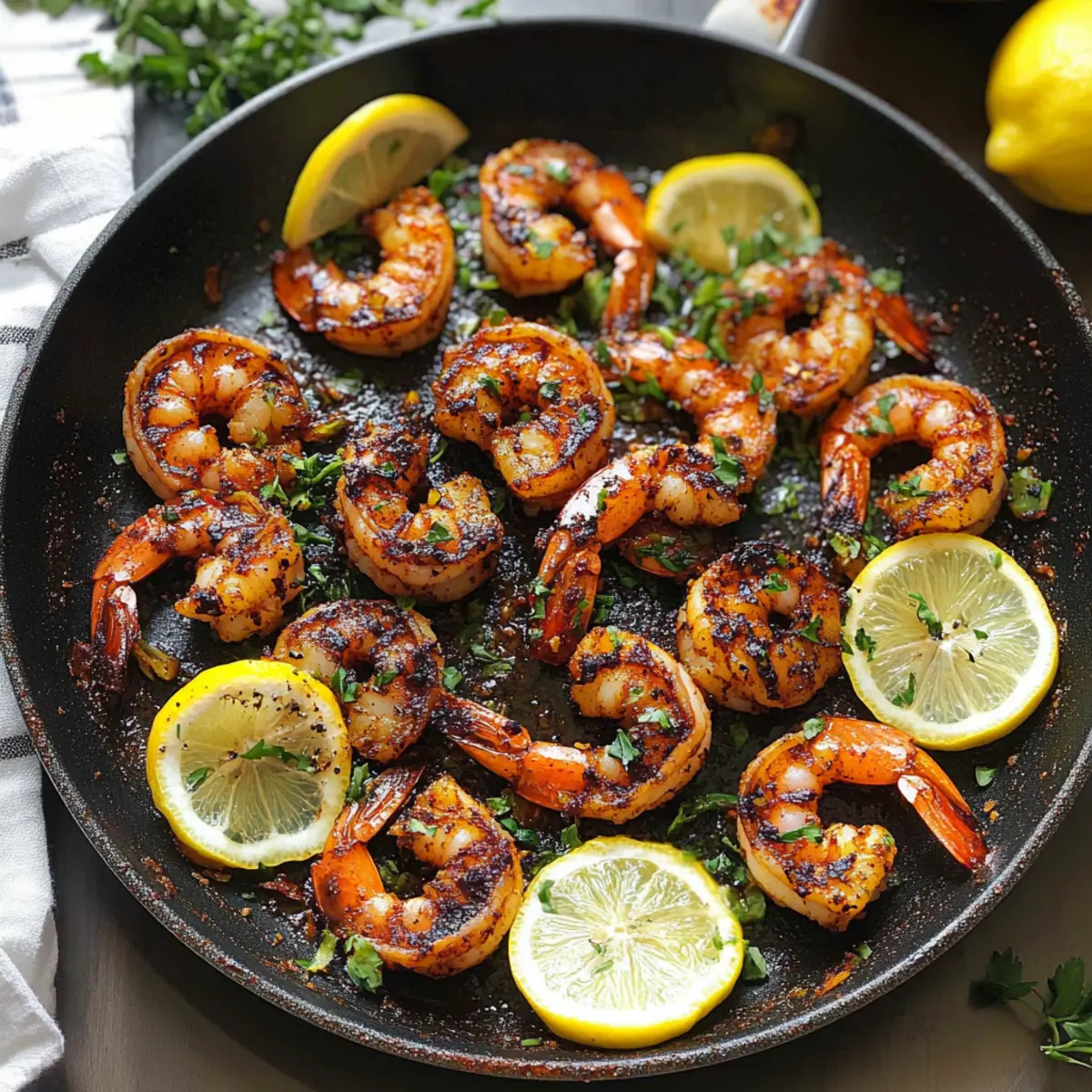 Savory Blackened Shrimp: Quick, Flavorful, and Keto-Friendly