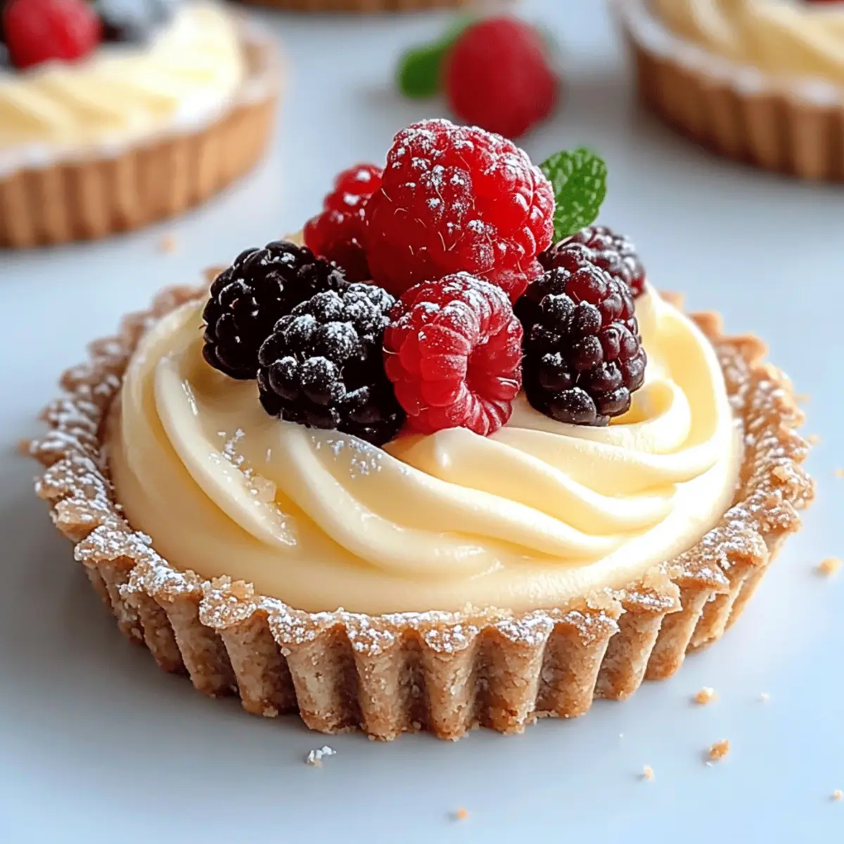 Silky White Chocolate Mousse Tart Perfect for Beginner Bakers