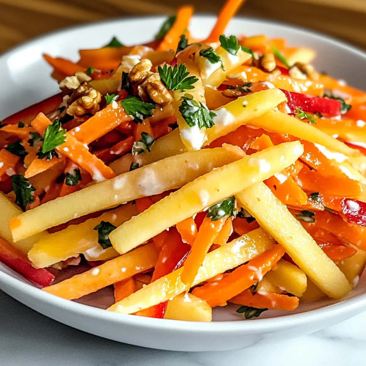Crunchy Carrot Apple Salad That Everyone Will Love