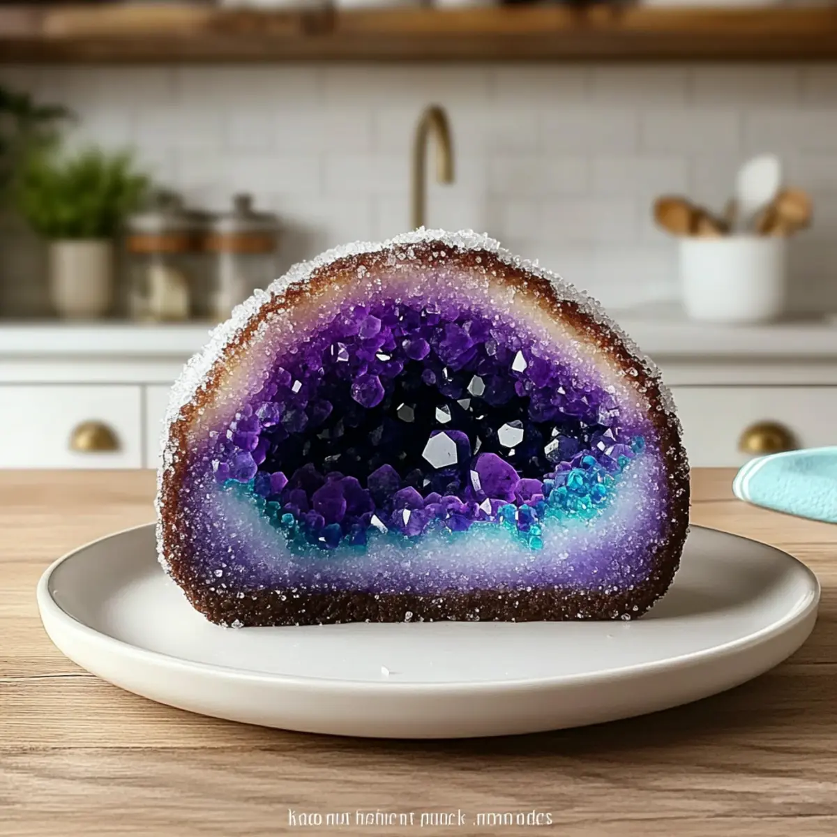 Easy Geode Cookies That Sparkle with Every Bite