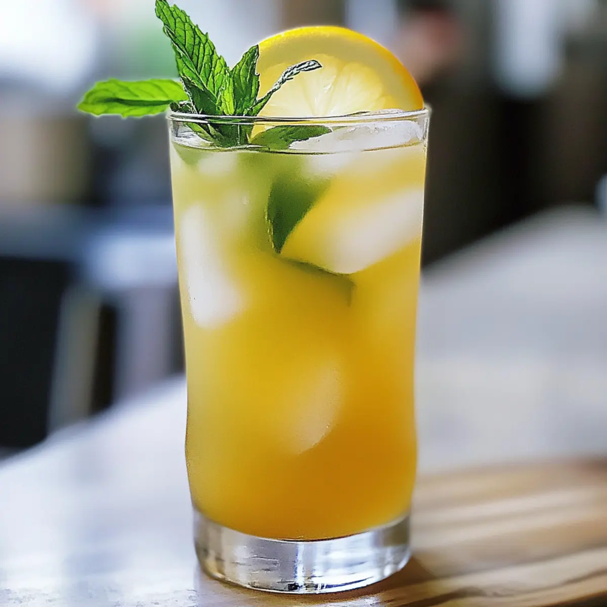 Refreshing Healthier Green Tea Lemonade for Summer Bliss