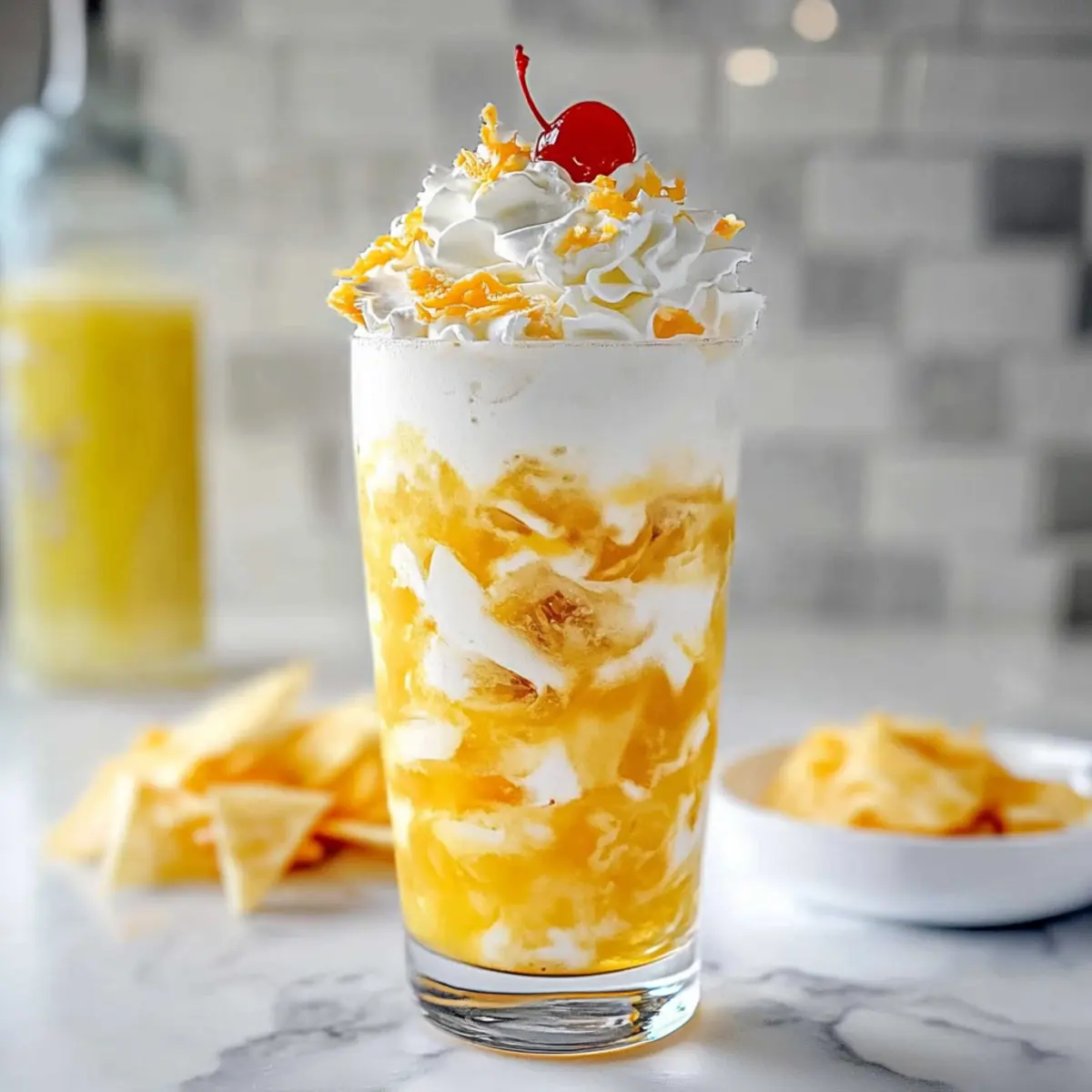 Pineapple Coconut Sprite Dirty Soda: Tropical Bliss in a Glass