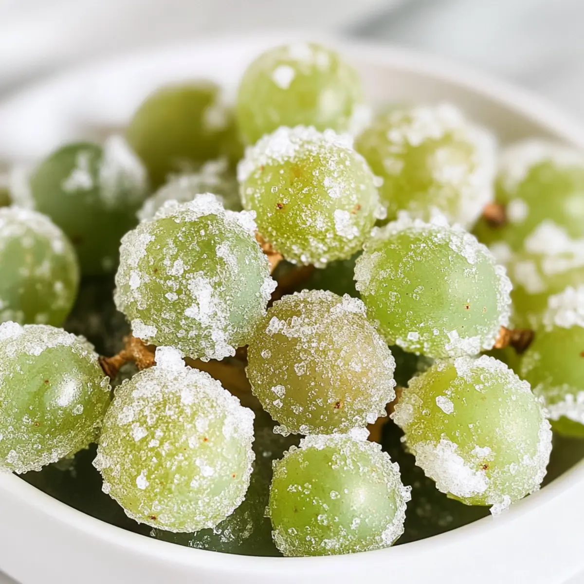 Sugared Prosecco Grapes With Vodka for Effortless Elegance