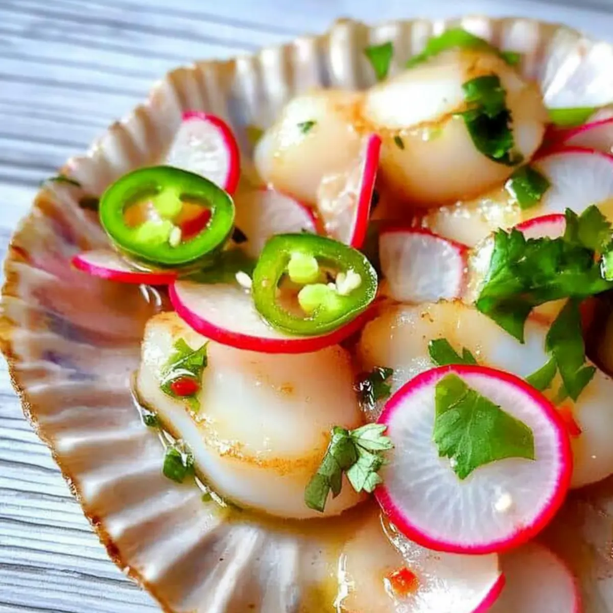 Zesty Spicy Scallop Ceviche: A Refreshing No-Cook Delight