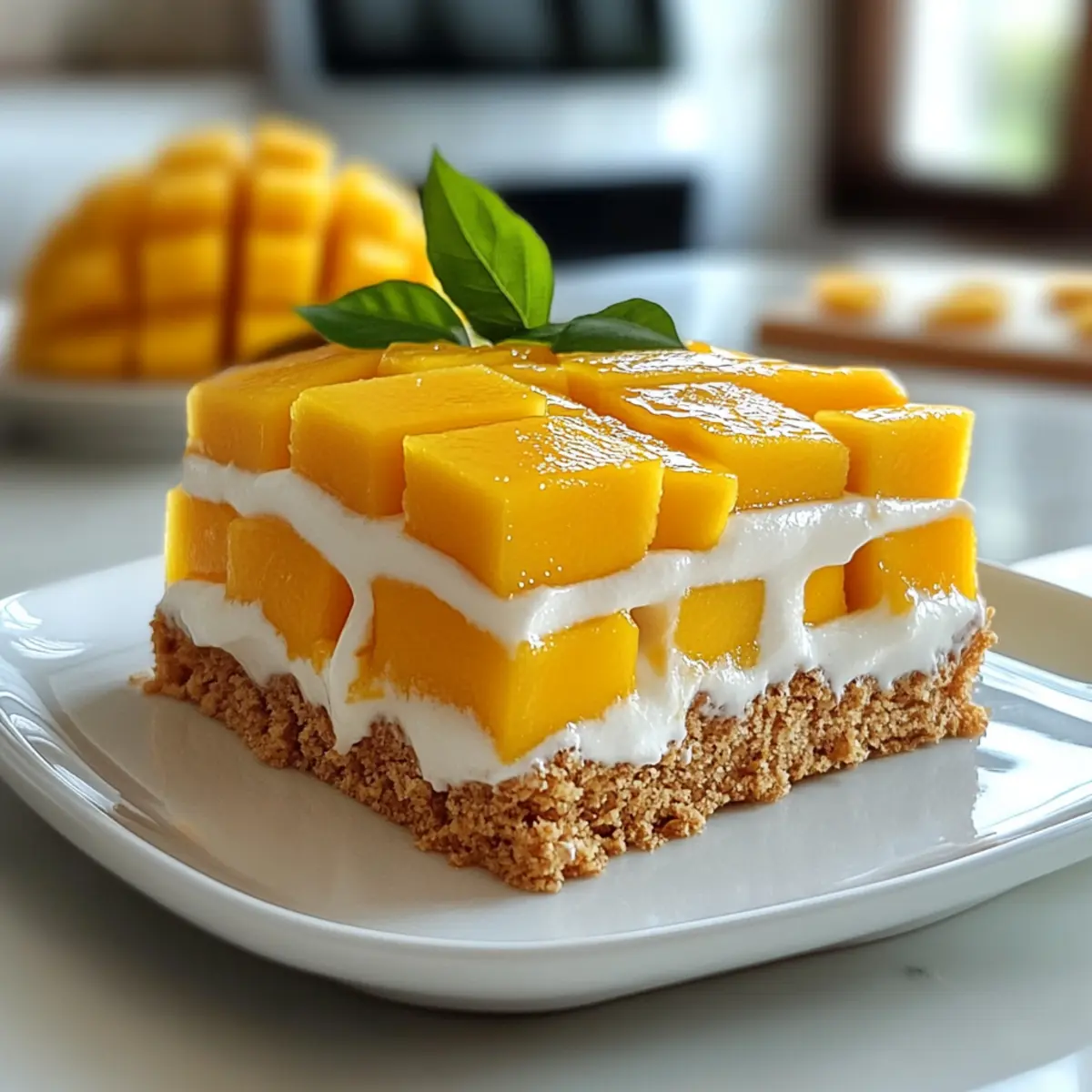 Creamy Mango Float: Your Ultimate No-Bake Tropical Delight