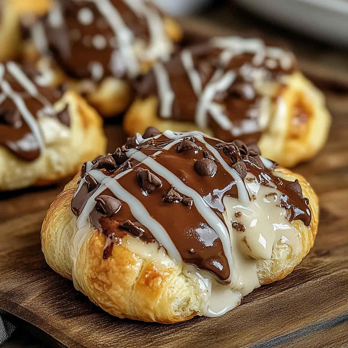 Indulge in Decadent Chocolate Croissant Bake Overnight Bliss