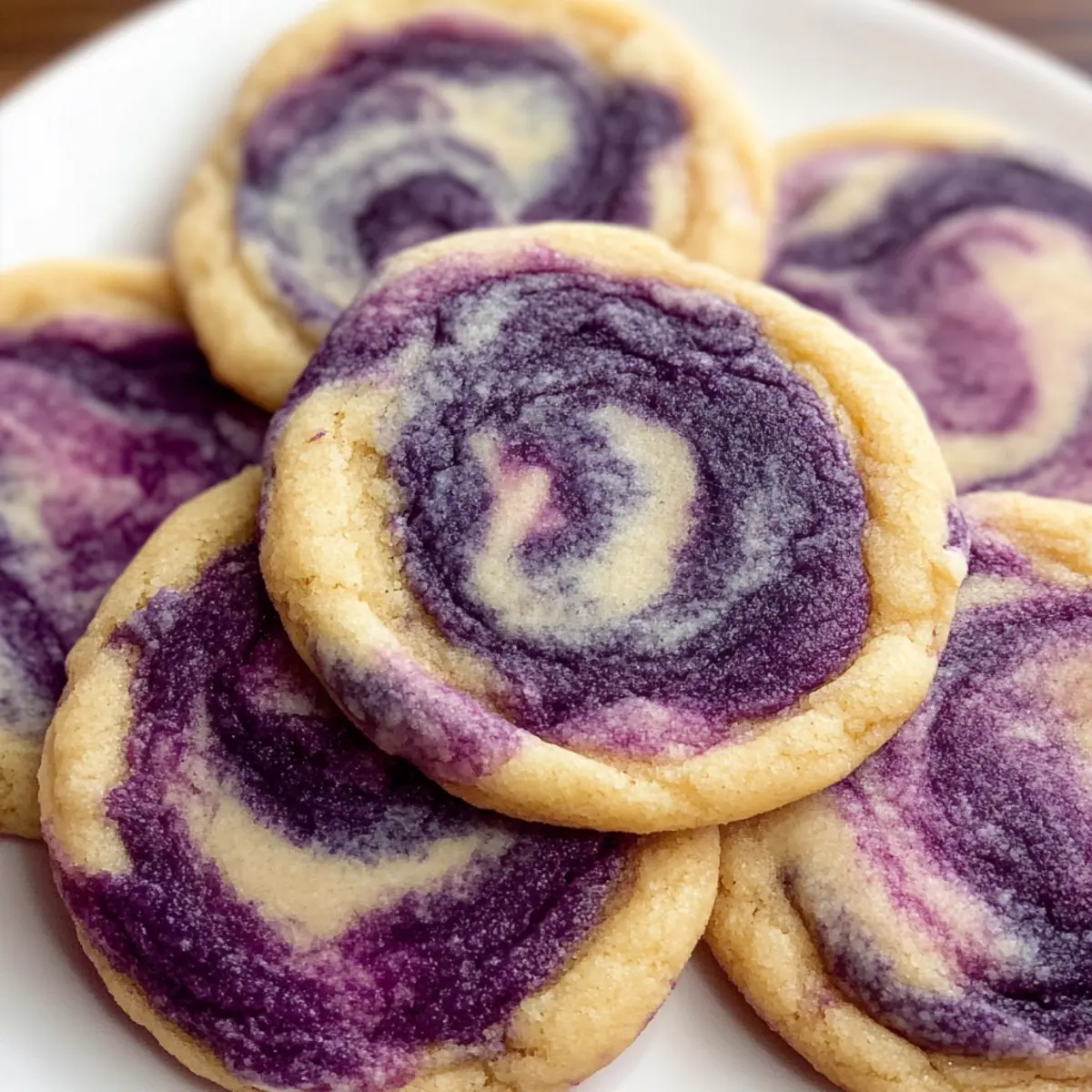 30-Minute Ube Marble Cookies That Will Brighten Your Day
