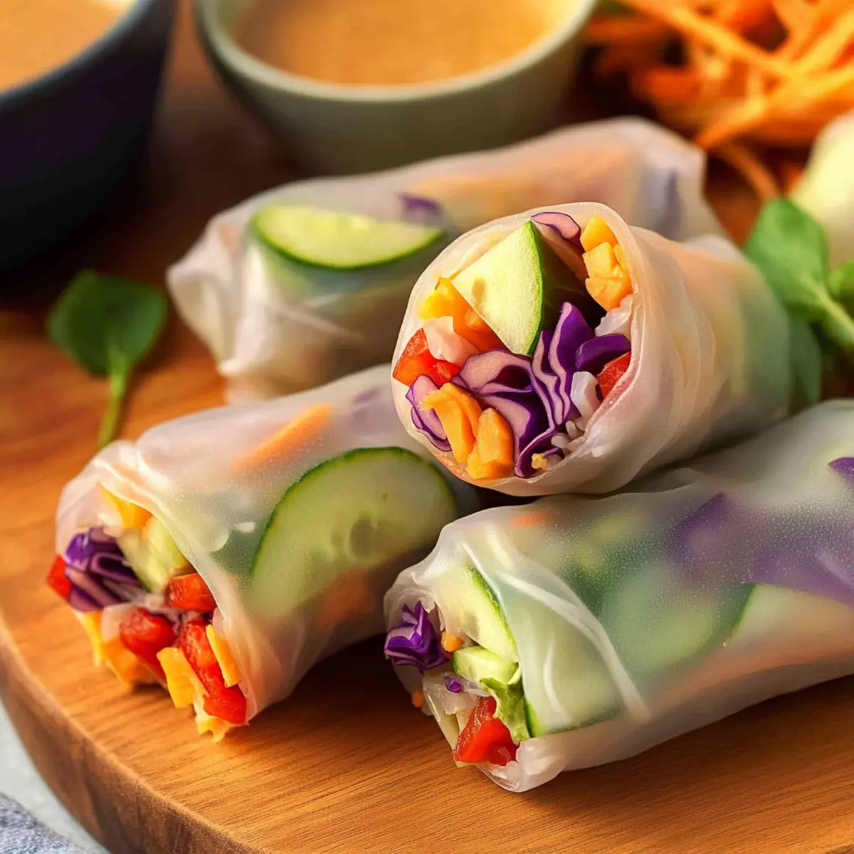 Fresh and Flavorful Vegan Summer Rolls You’ll Love