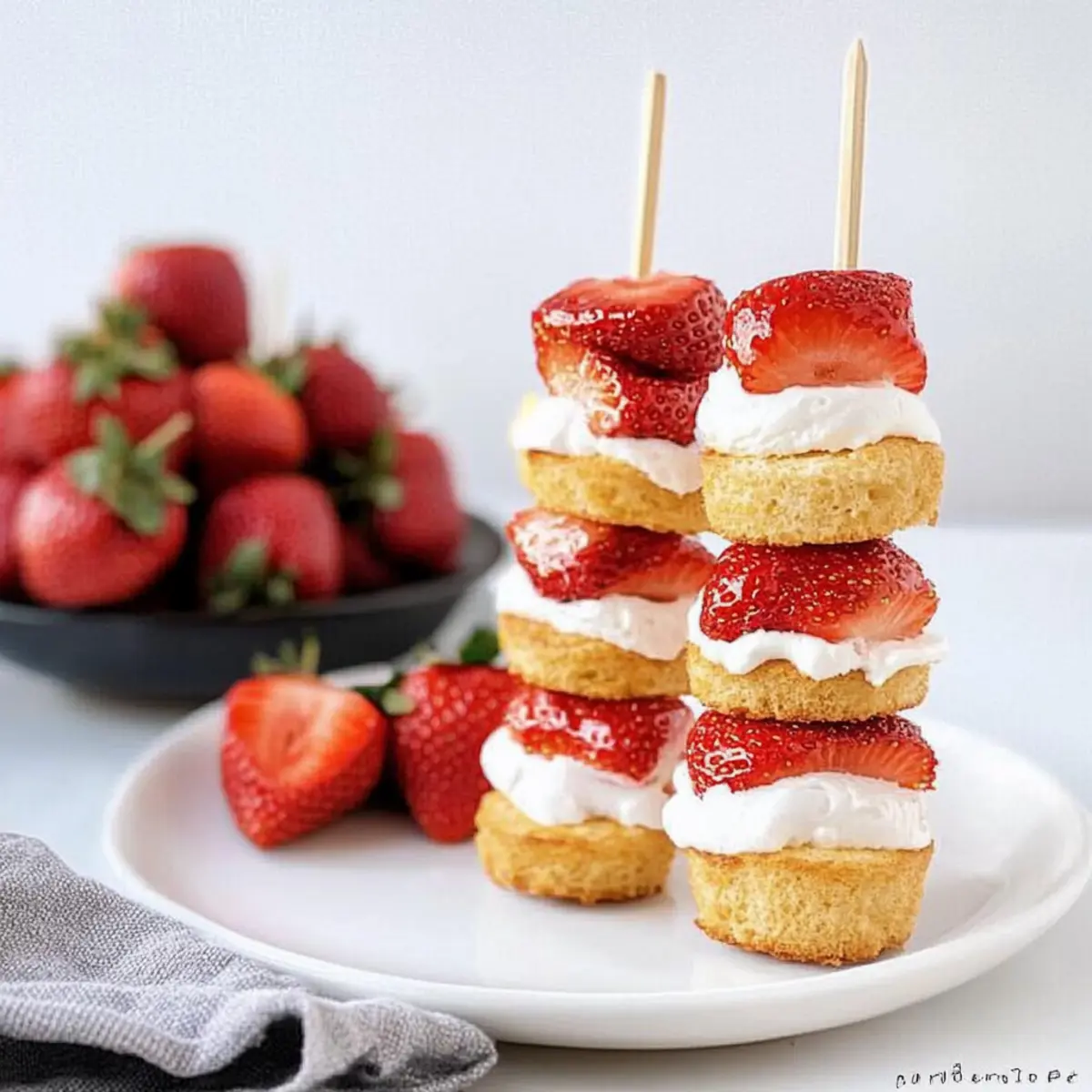 Strawberry Shortcake Kabobs – Your New Favorite Dessert Treat